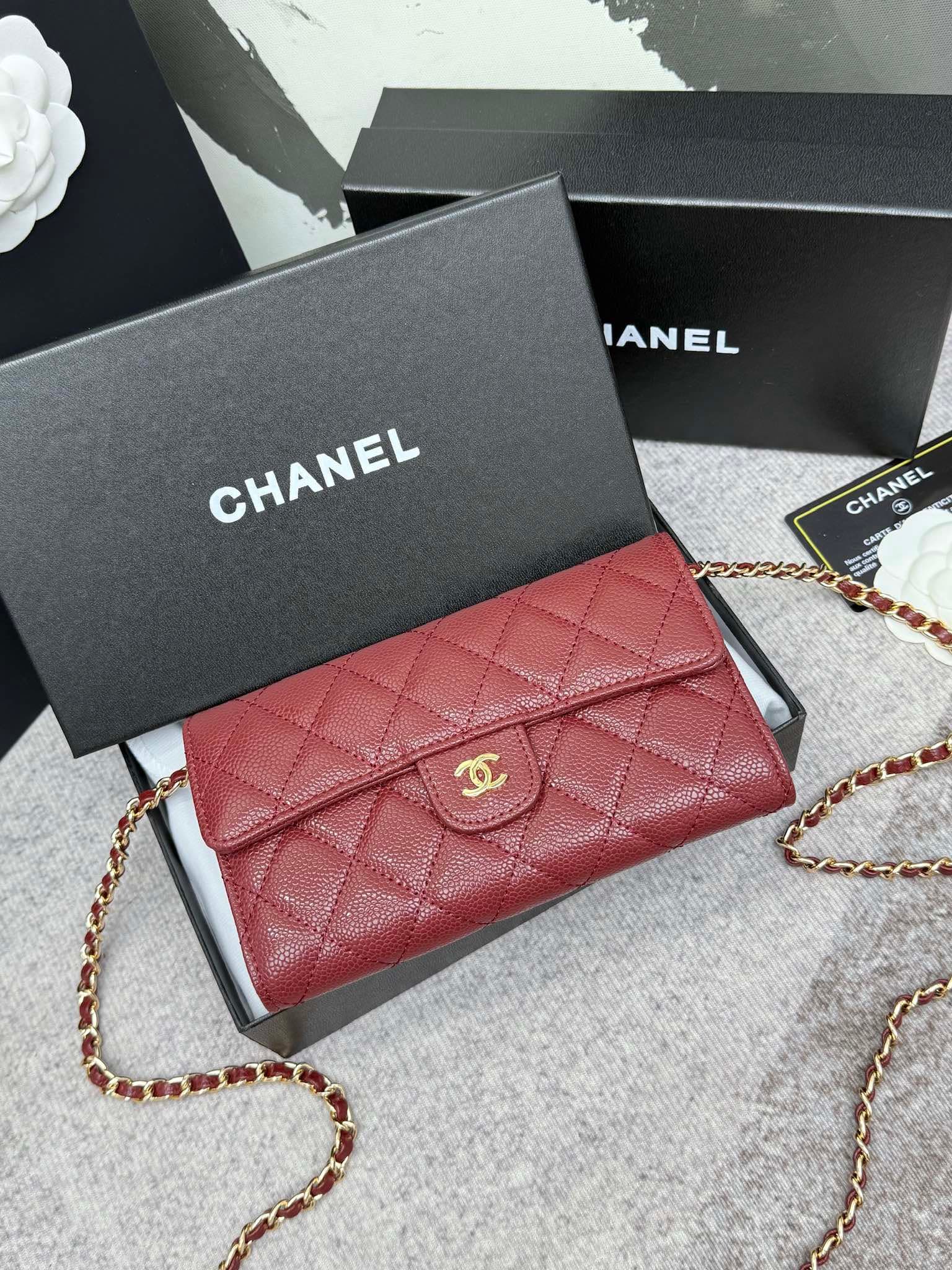 Chanel Gold Wallet 50076