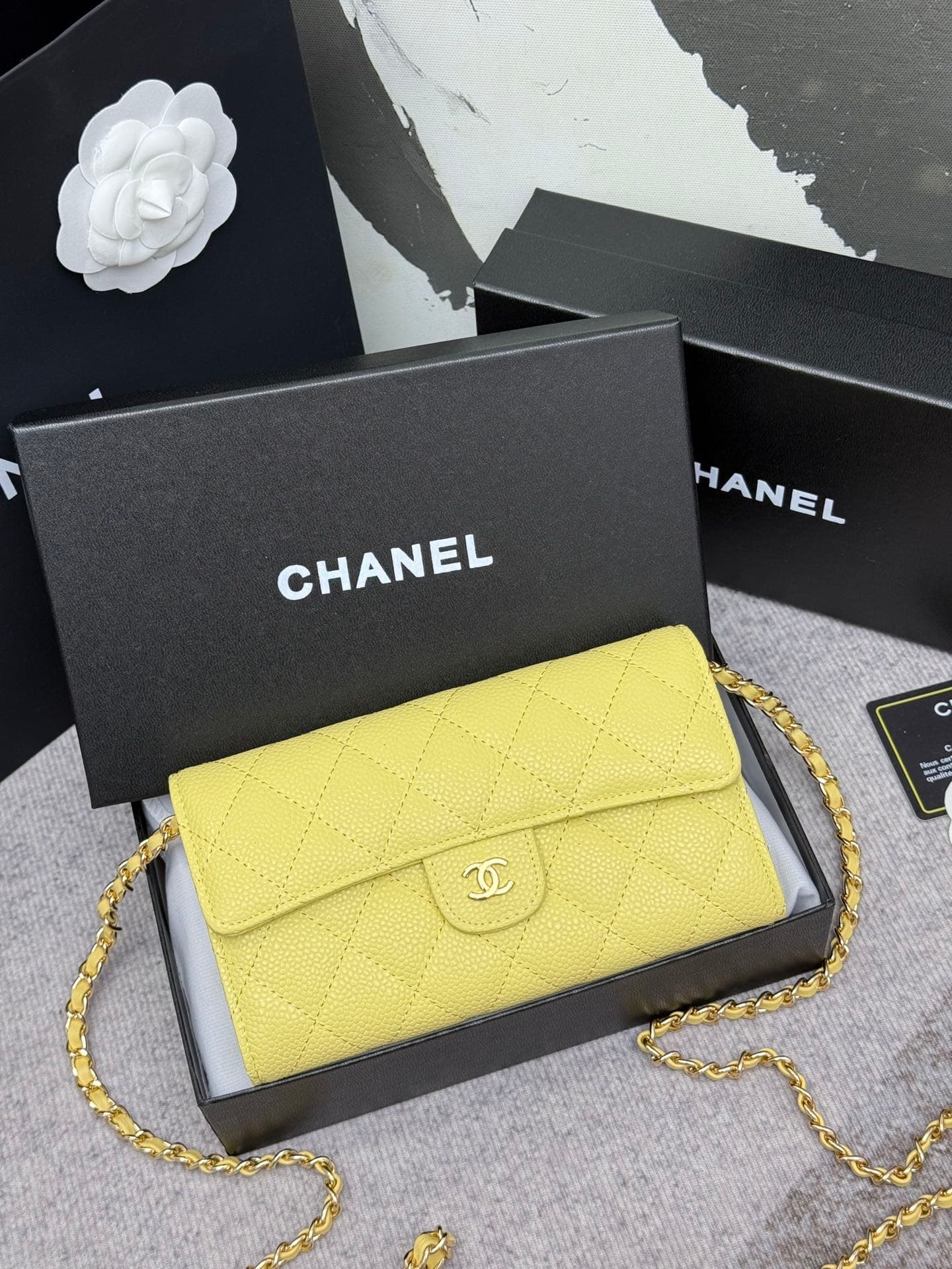 Chanel Gold Wallet 50076