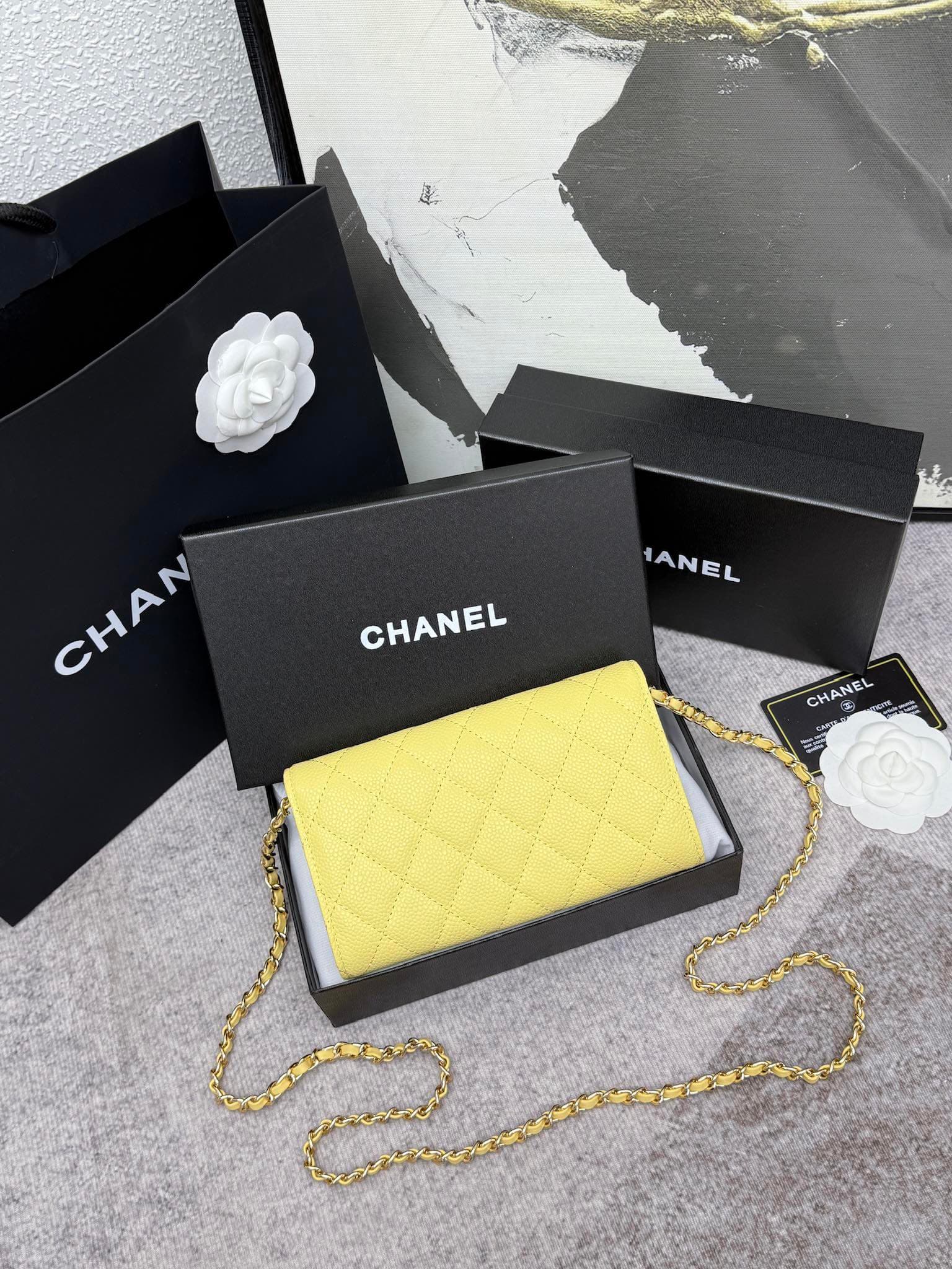 Chanel Gold Wallet 50076