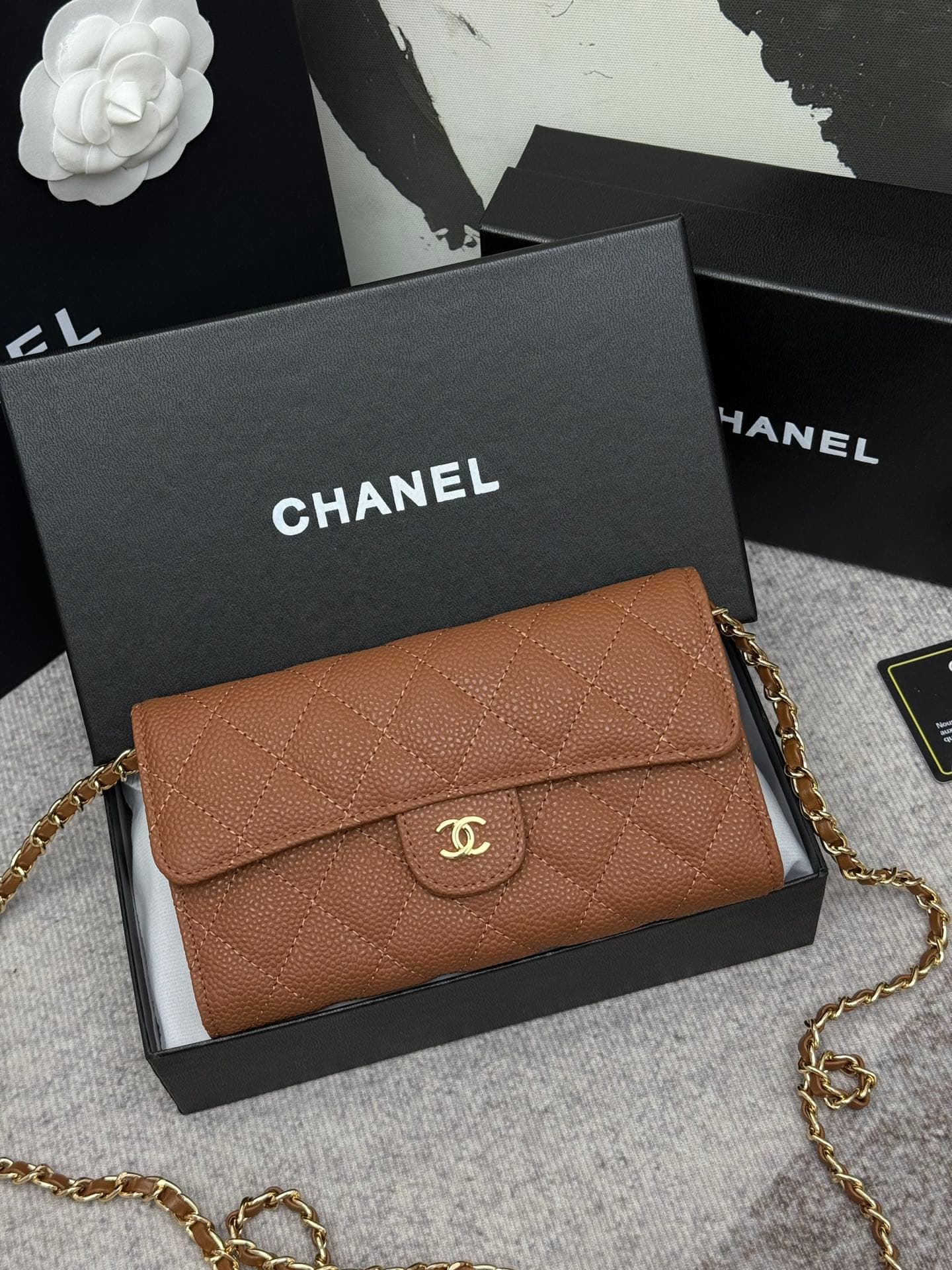 Chanel Gold Wallet 50076