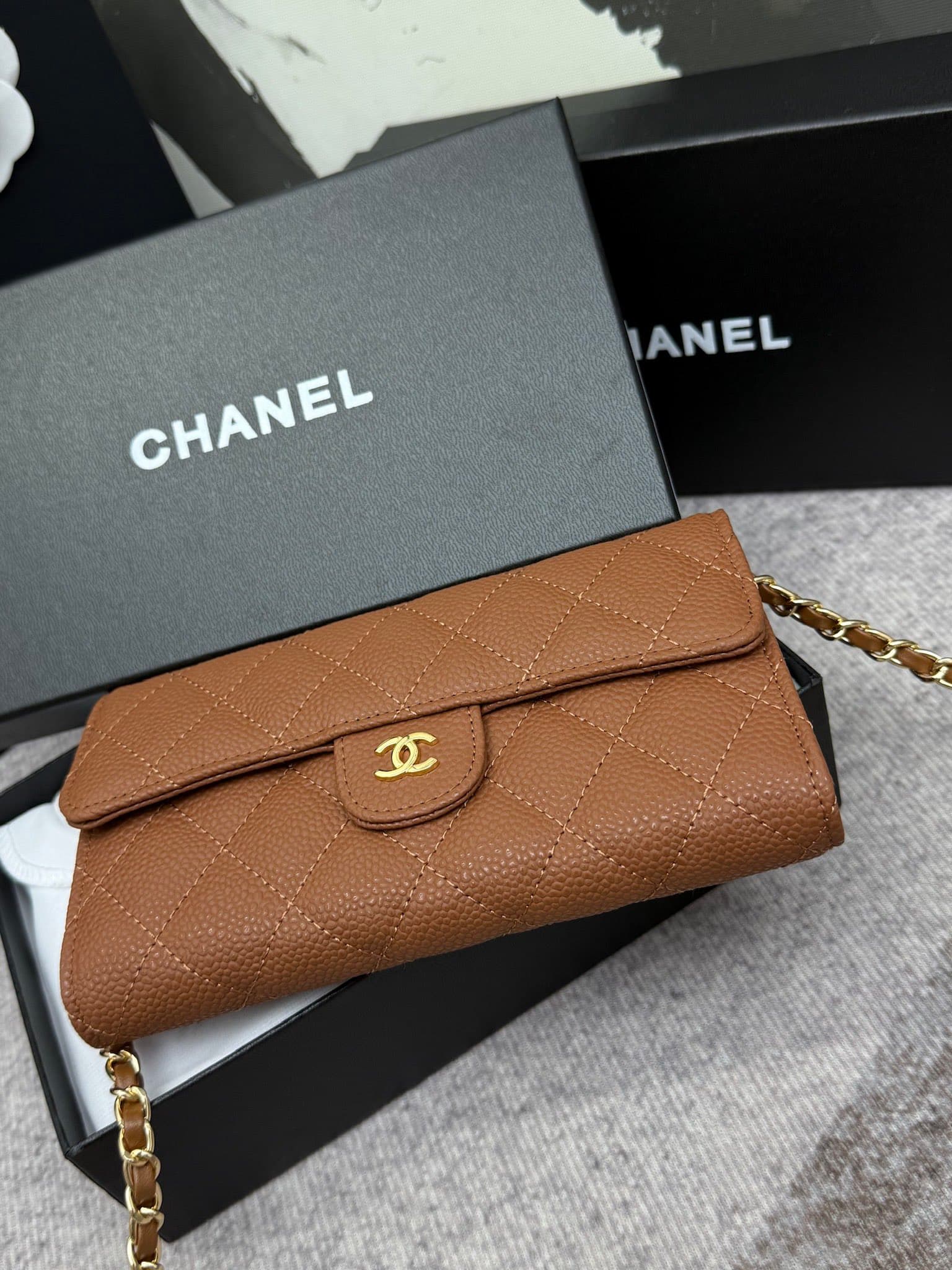 Chanel Gold Wallet 50076