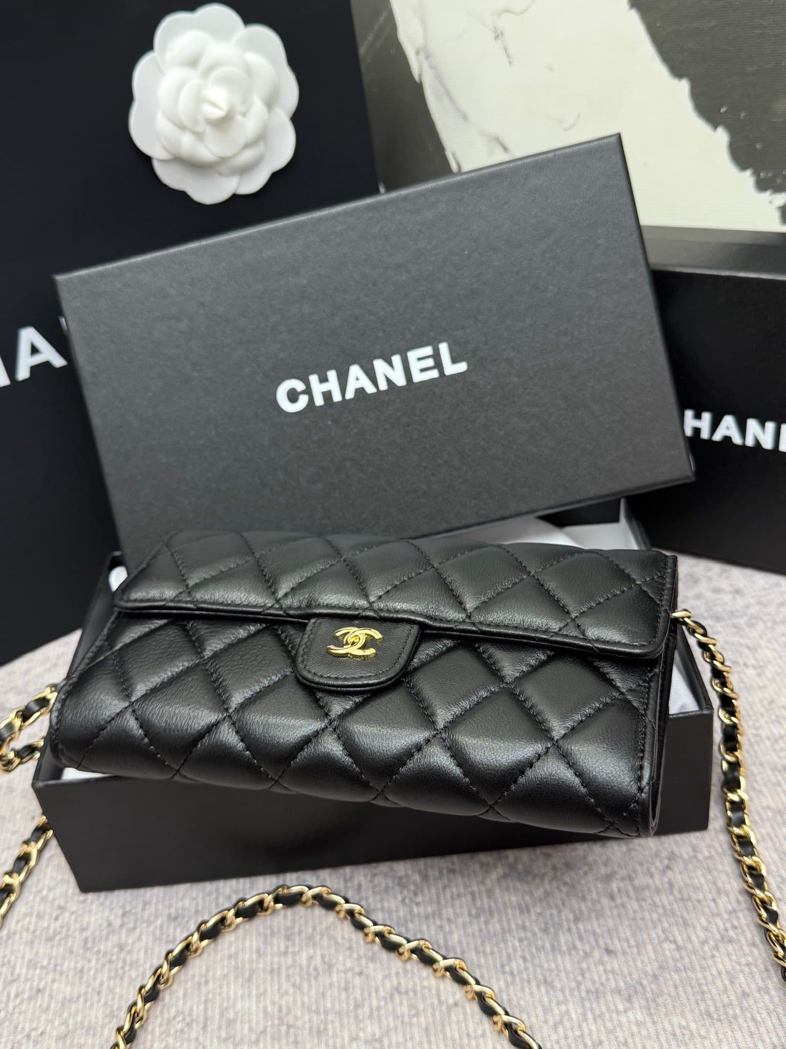 Chanel Gold Wallet 50076