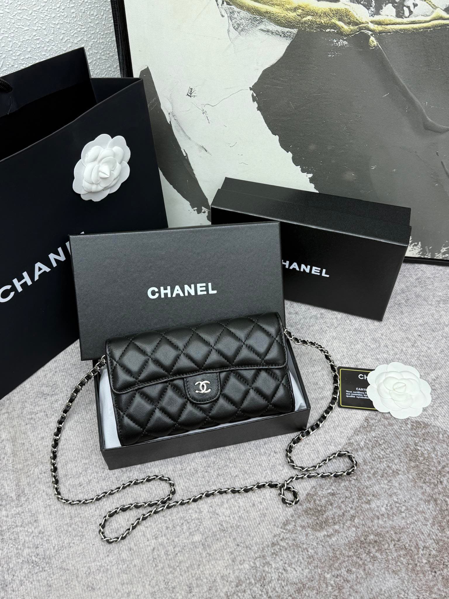 Chanel Gold Wallet 50076