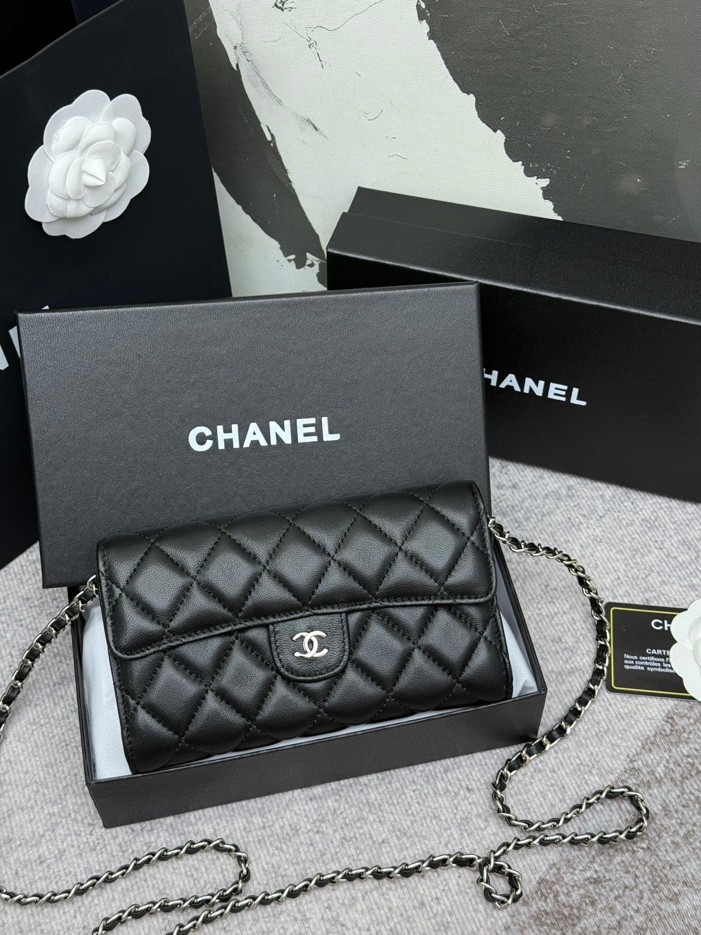 Chanel Gold Wallet 50076