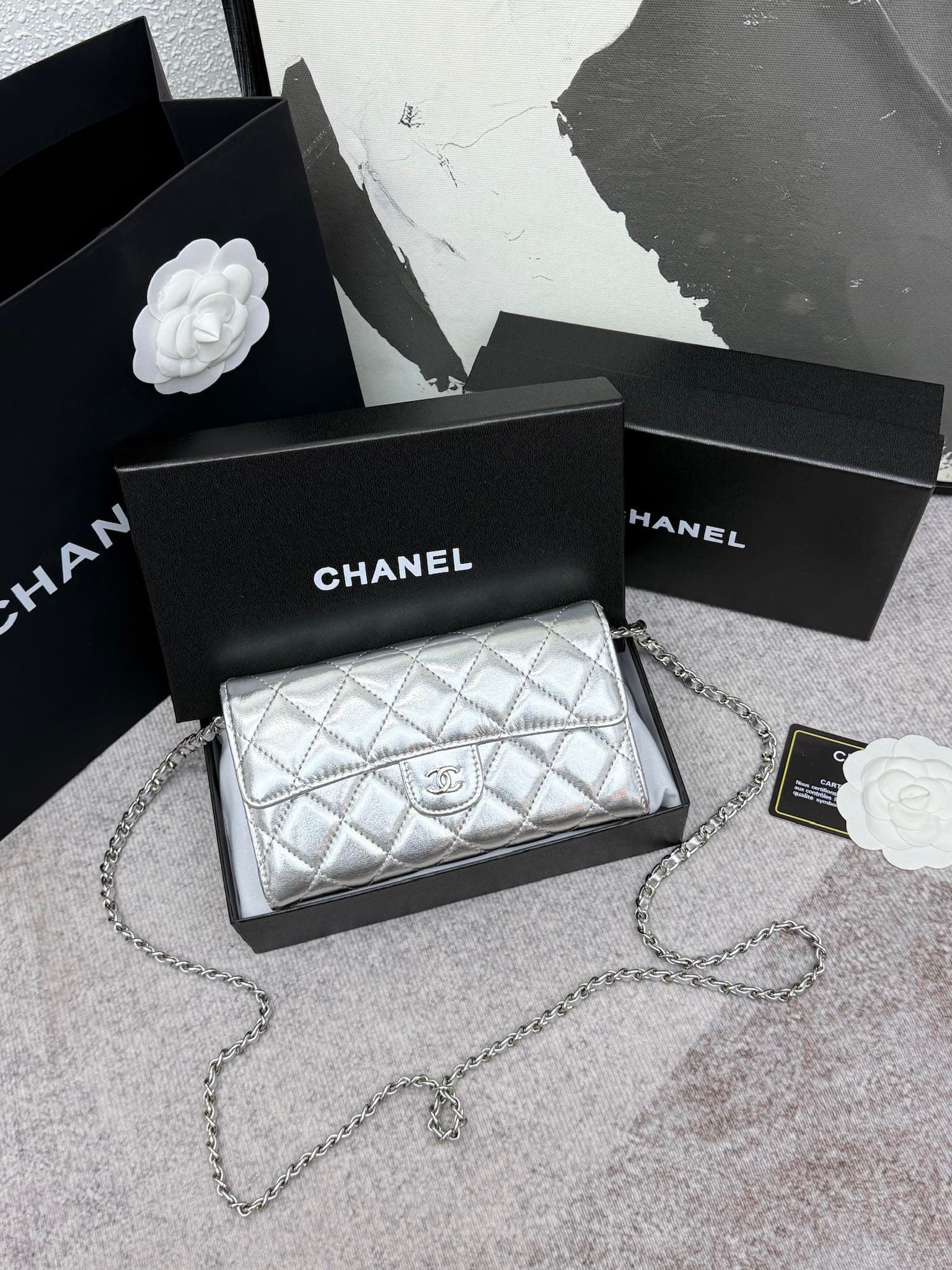 Chanel Gold Wallet 50076