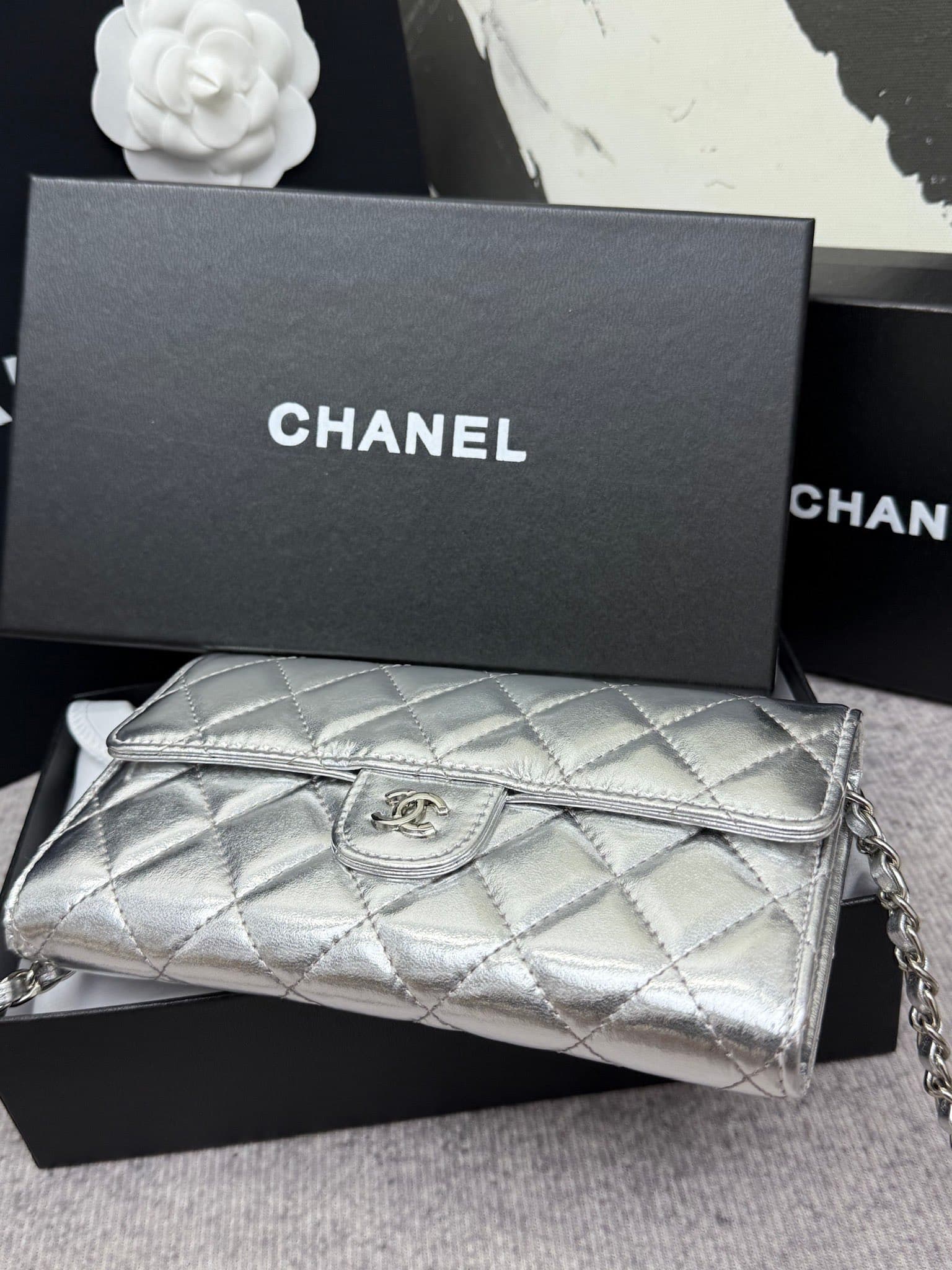 Chanel Gold Wallet 50076