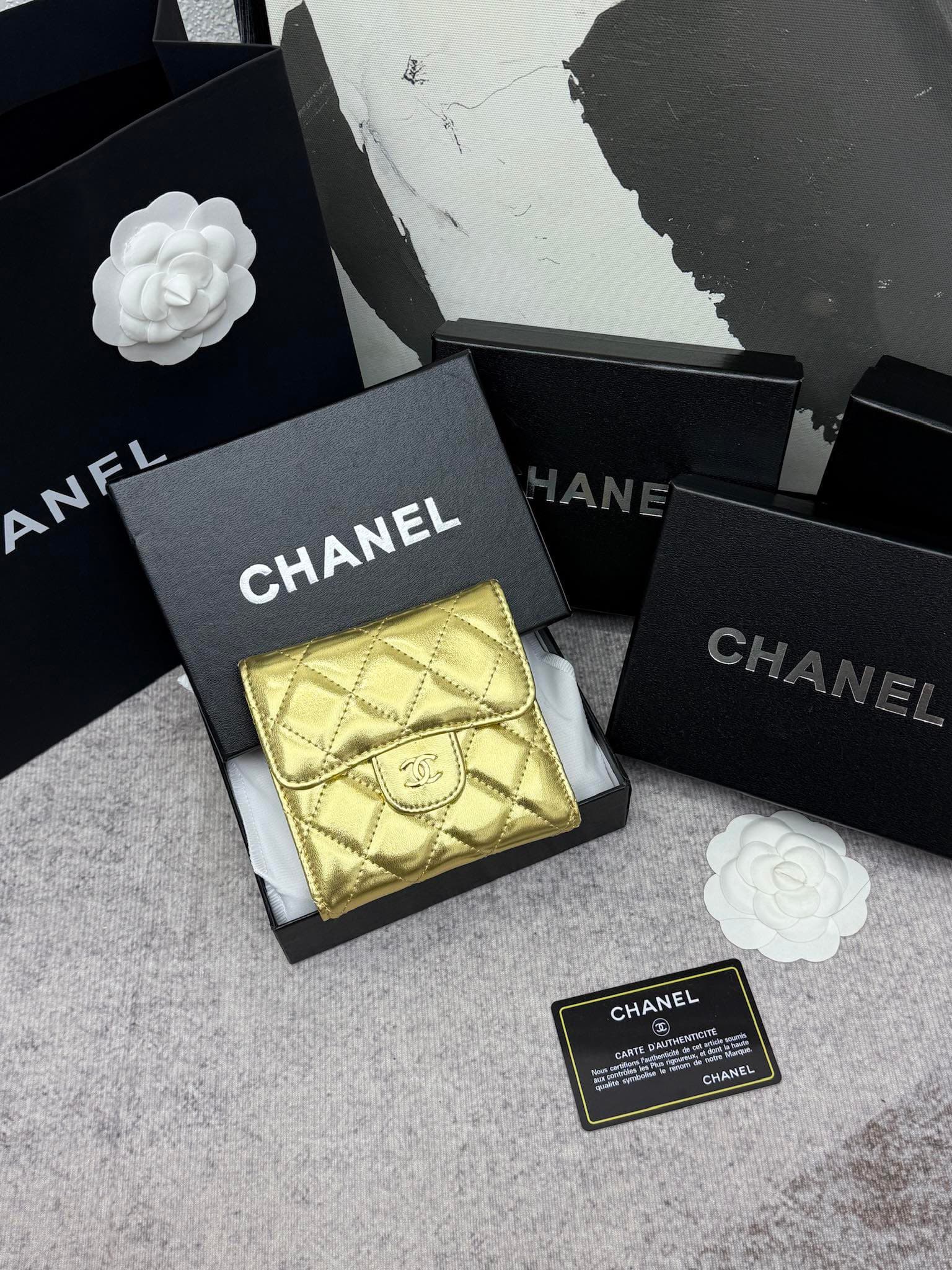 Chanel Gold Wallet 50086