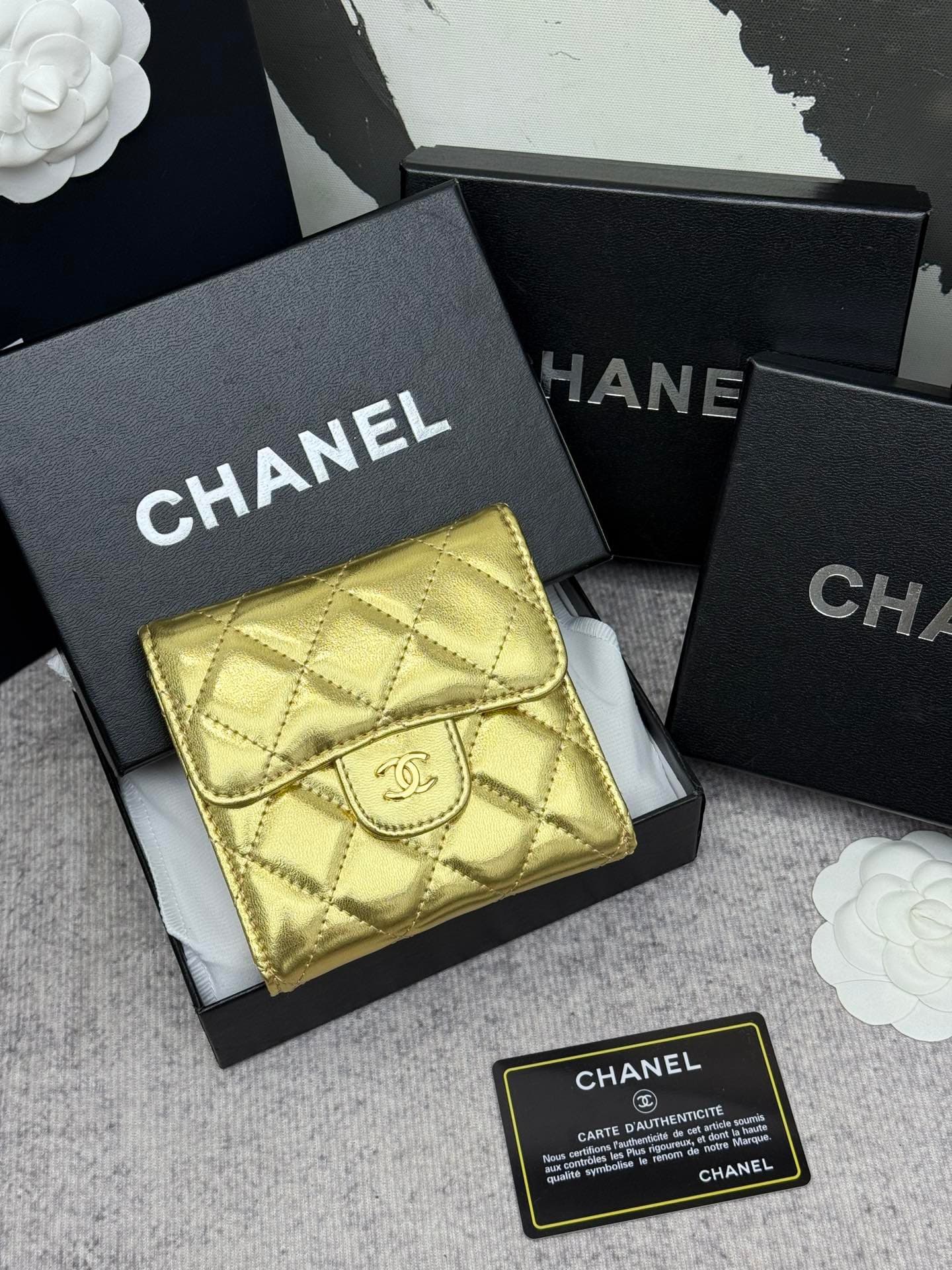Chanel Gold Wallet 50086