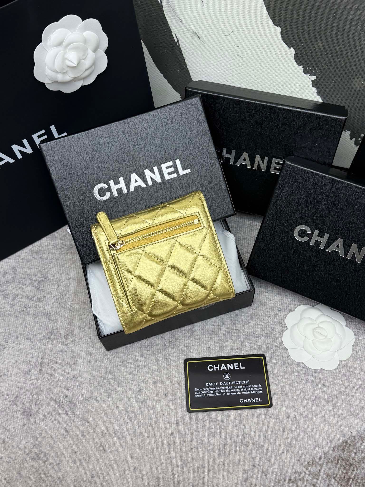 Chanel Gold Wallet 50086