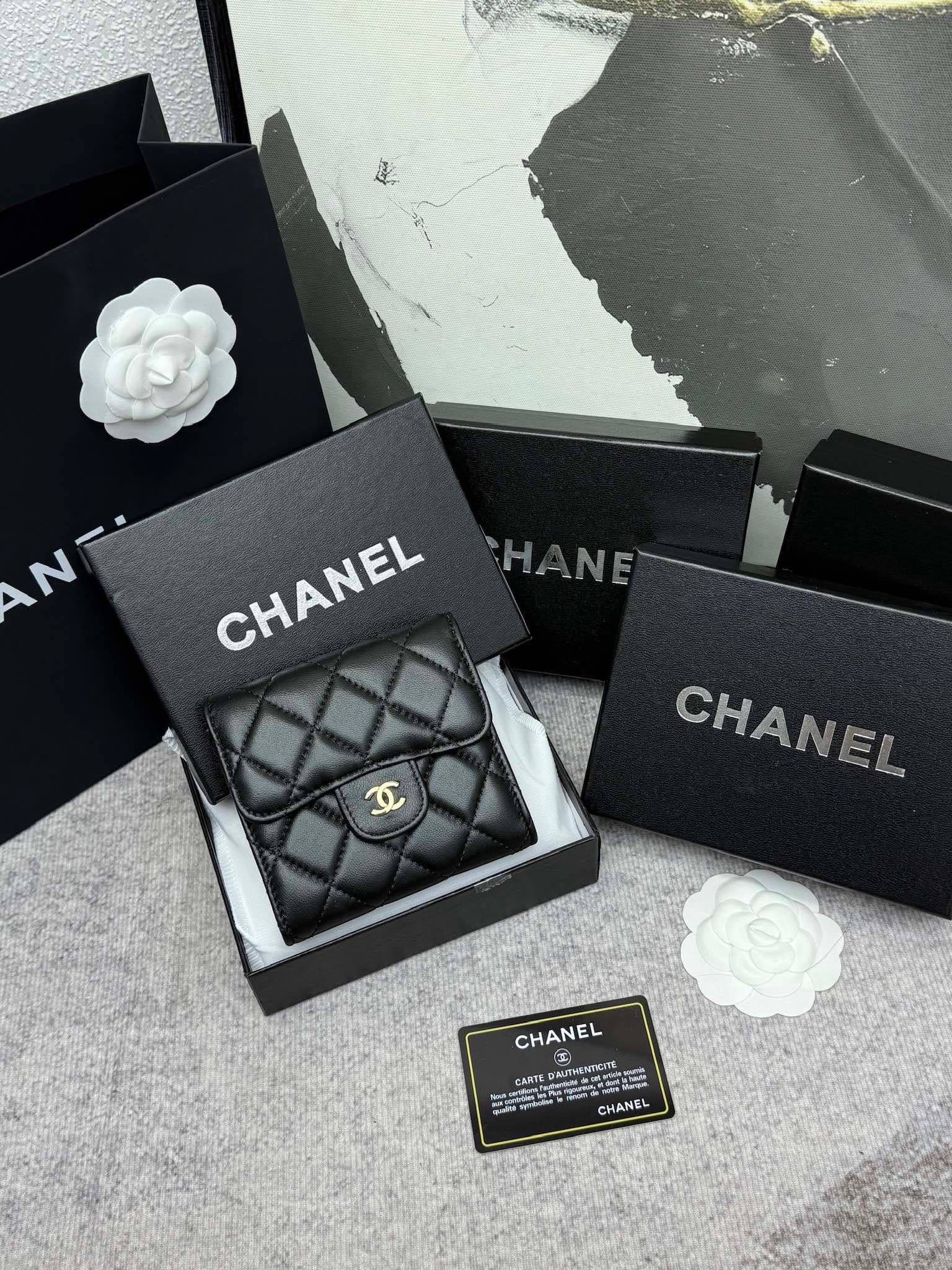 Chanel Gold Wallet 50086