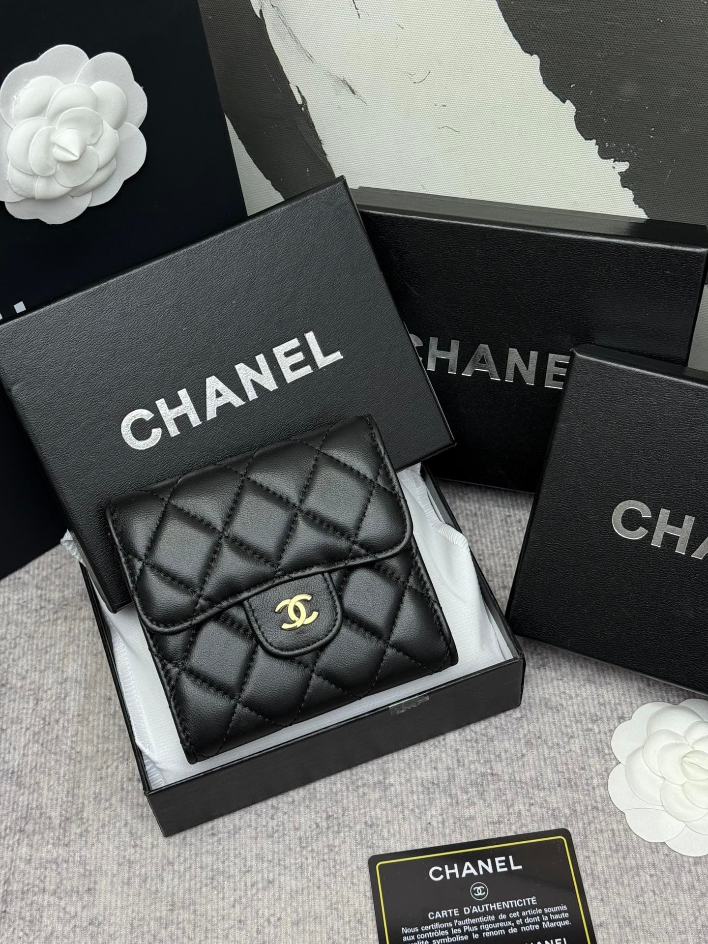 Chanel Gold Wallet 50086