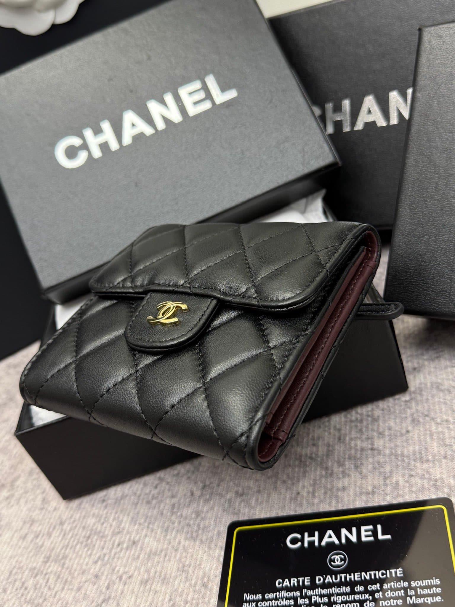 Chanel Gold Wallet 50086