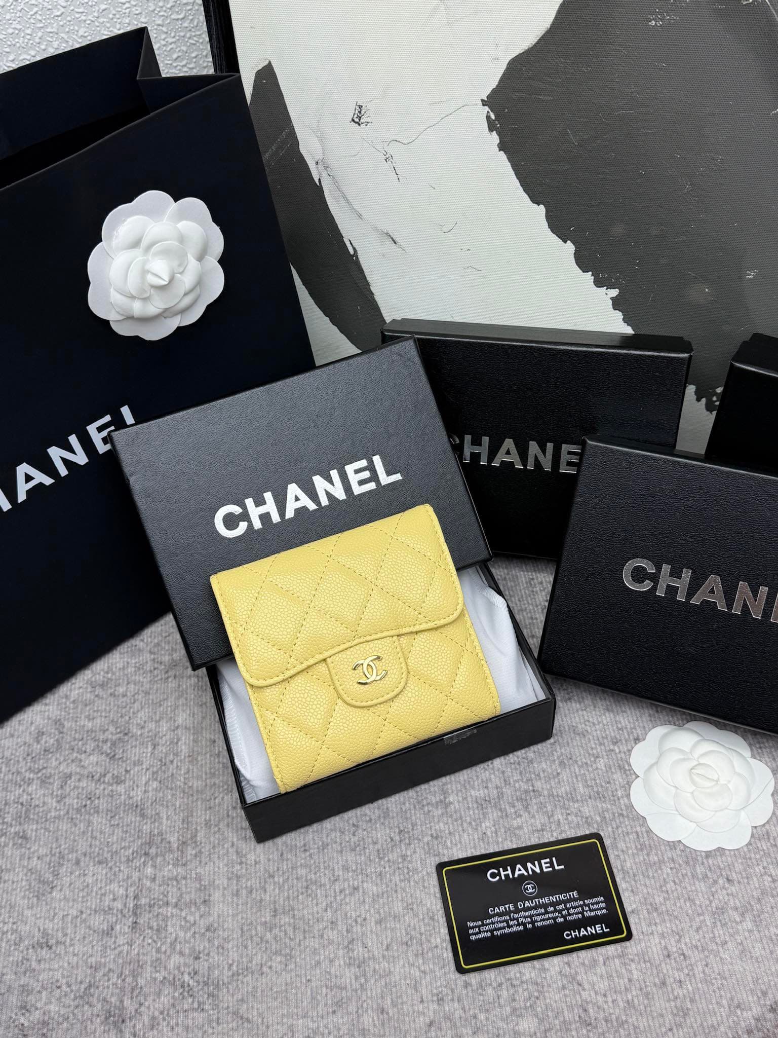 Chanel Gold Wallet 50086