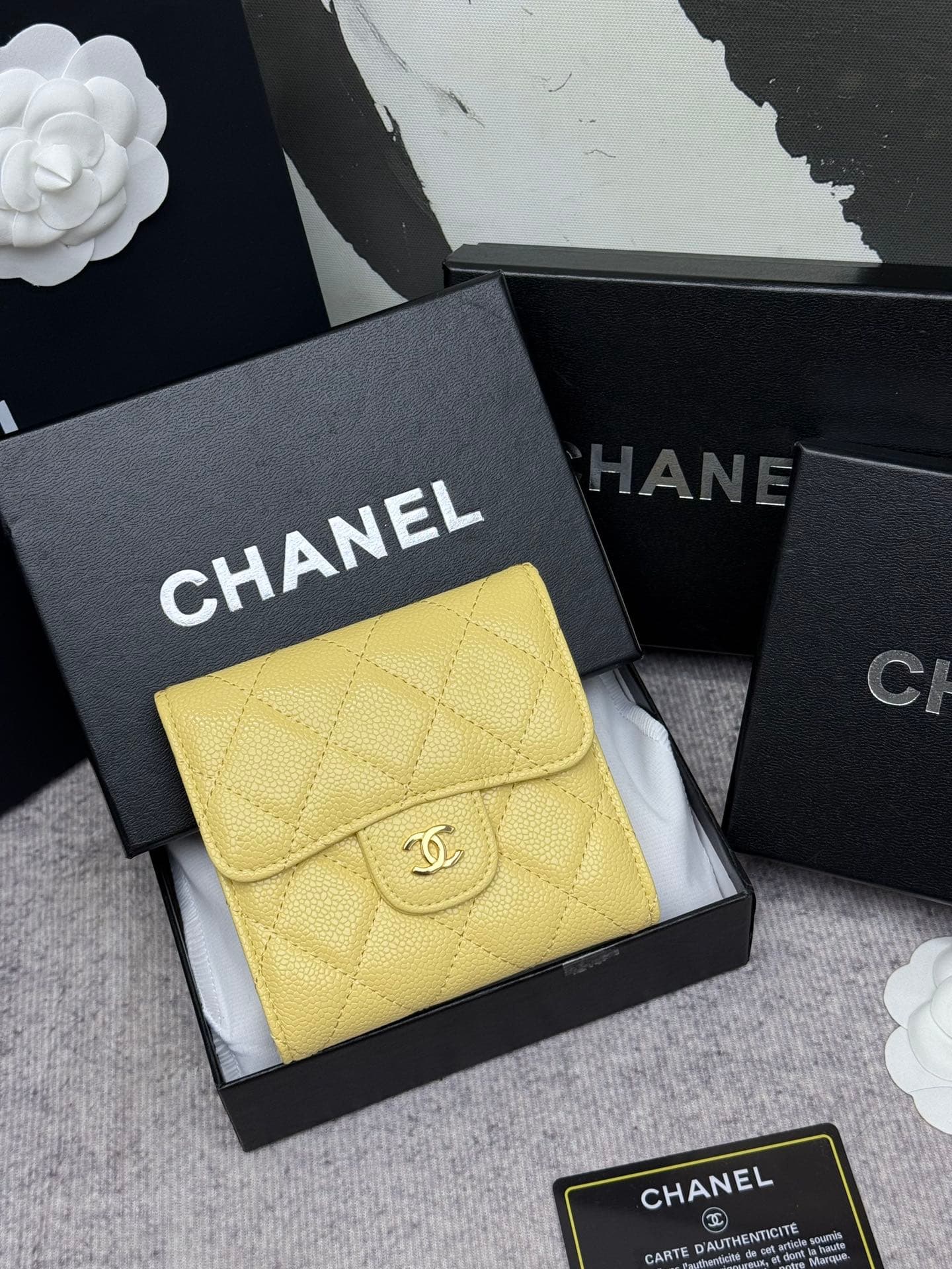 Chanel Gold Wallet 50086