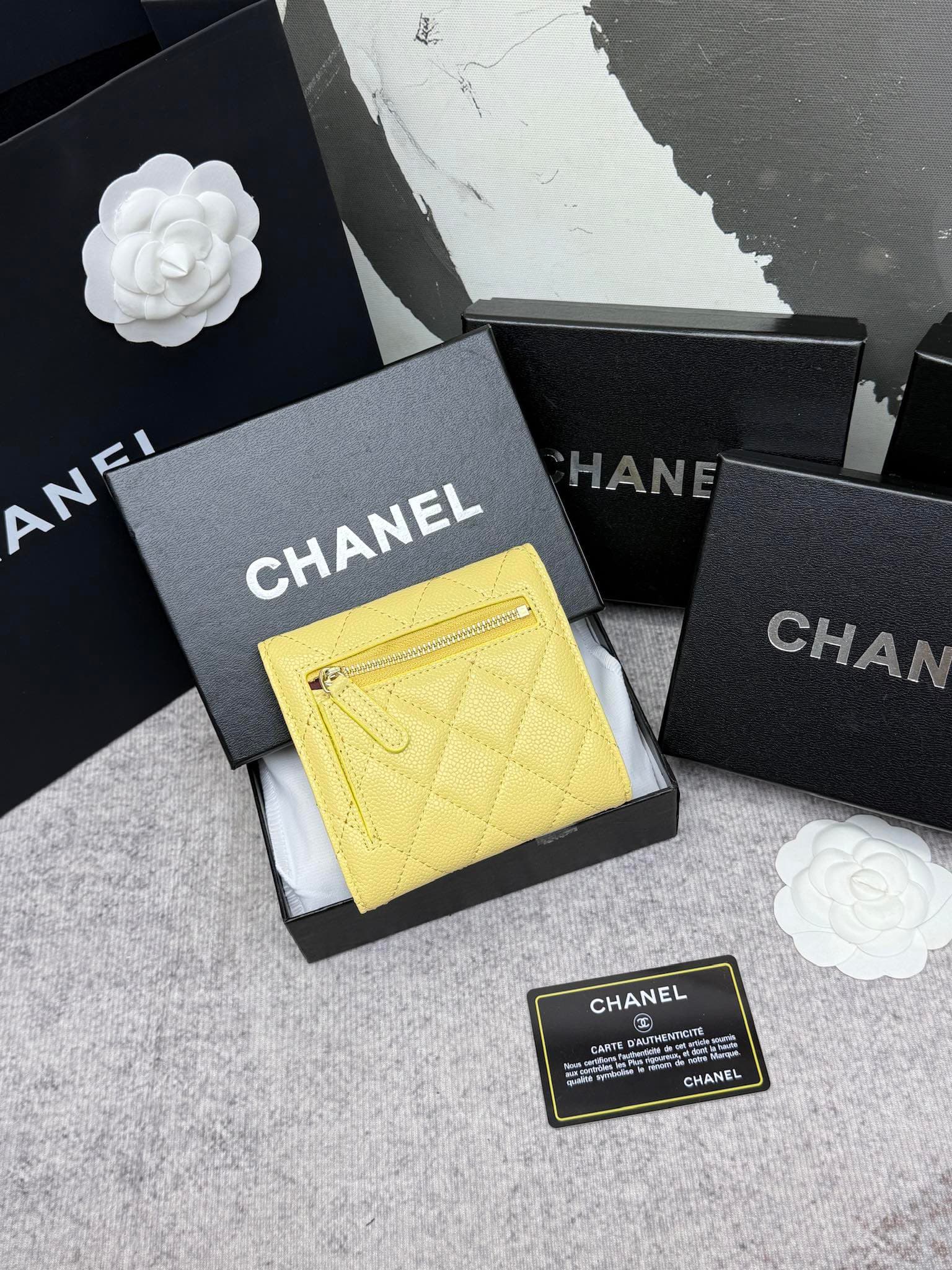 Chanel Gold Wallet 50086