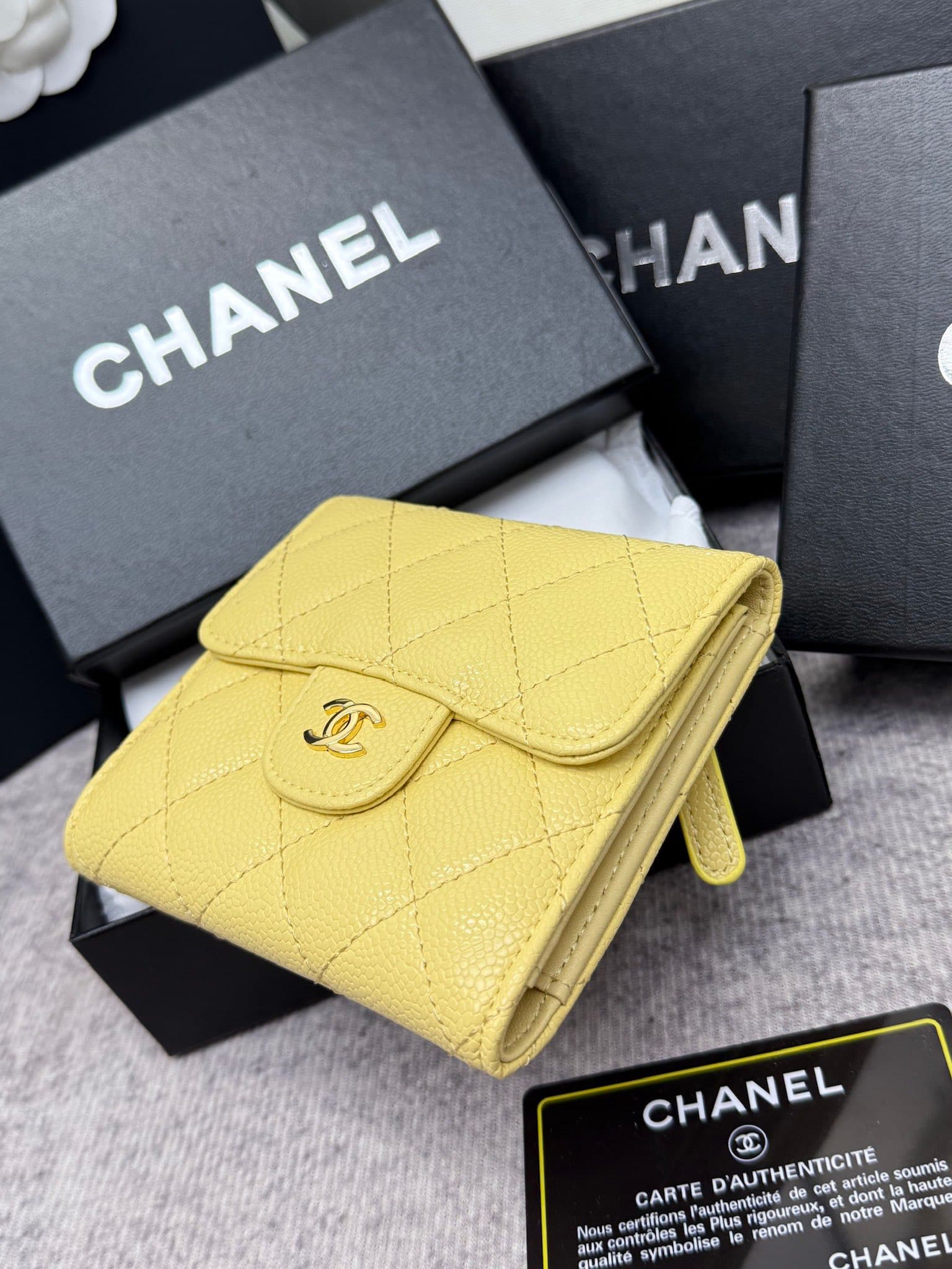 Chanel Gold Wallet 50086
