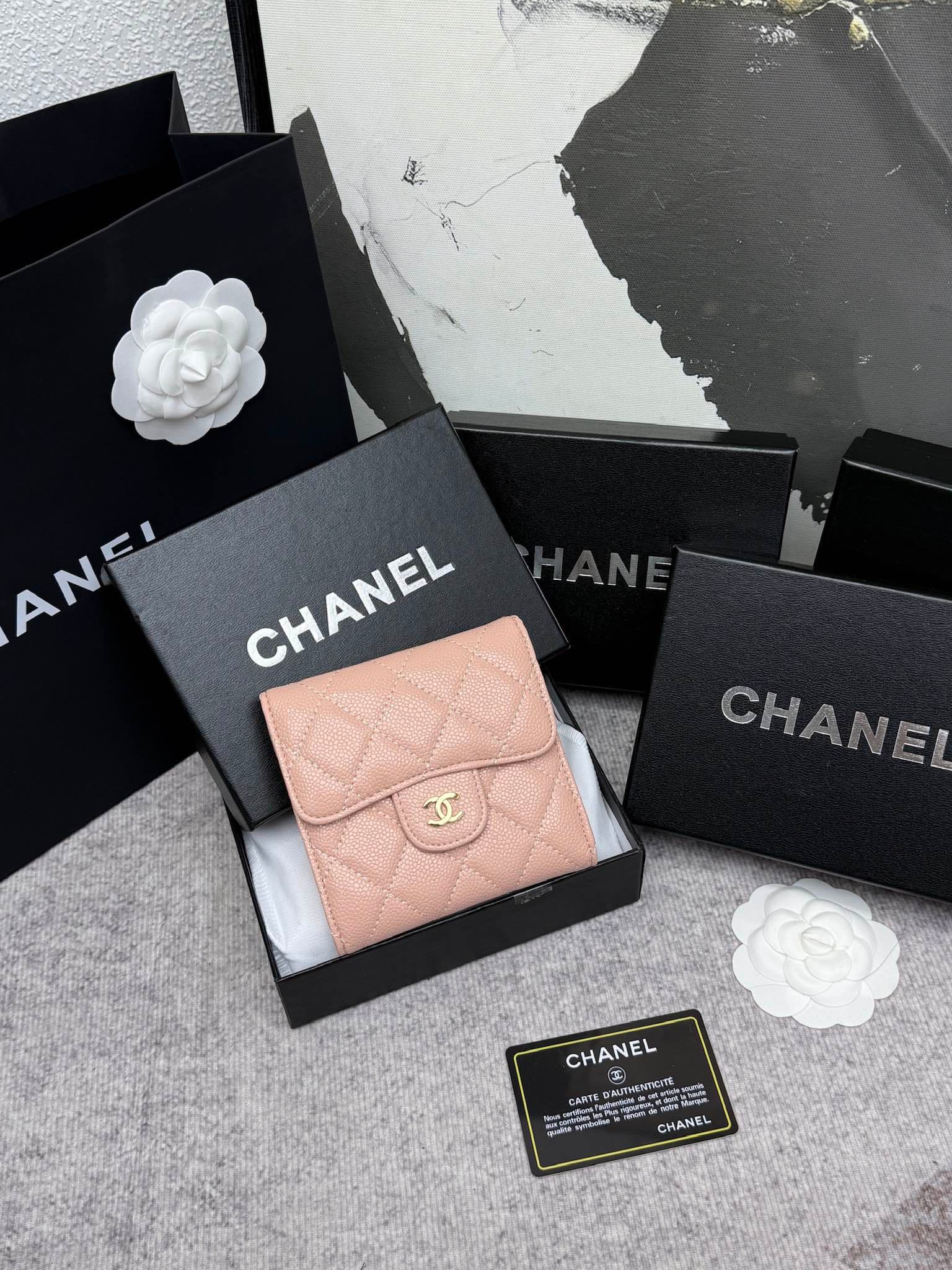Chanel Gold Wallet 50086