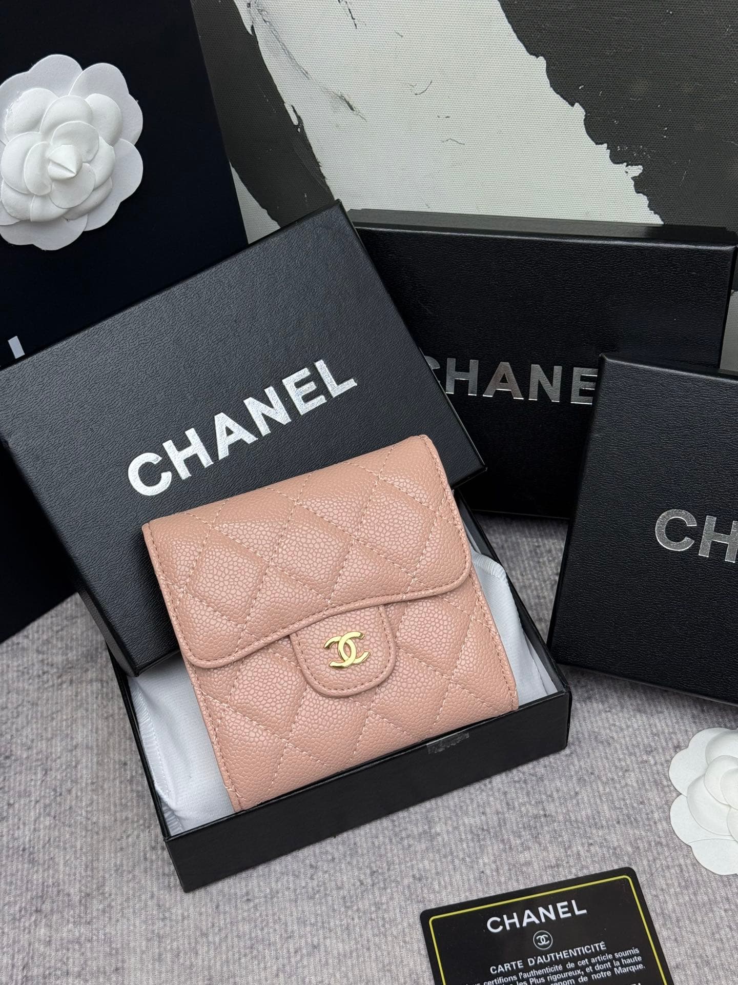 Chanel Gold Wallet 50086