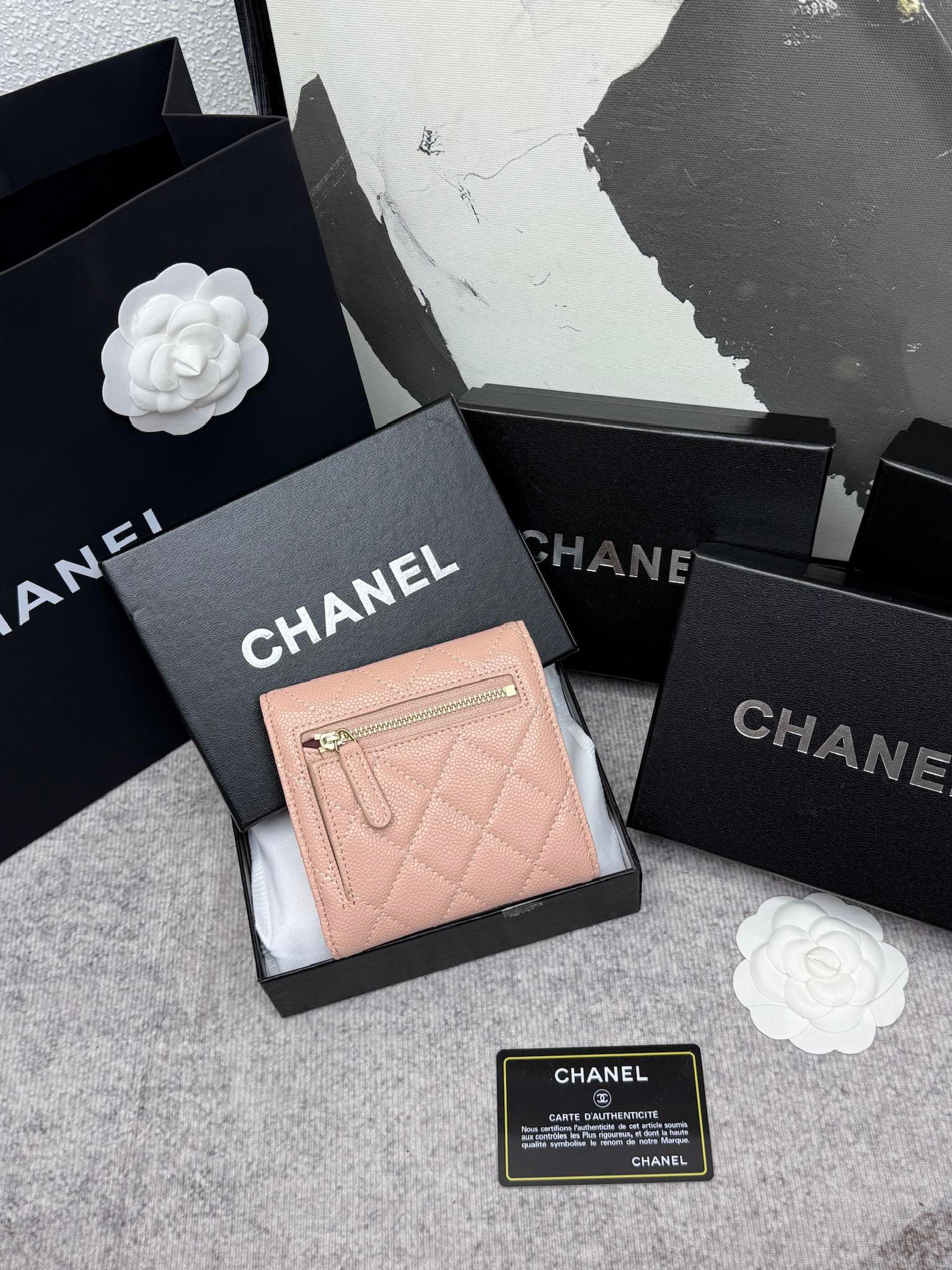 Chanel Gold Wallet 50086