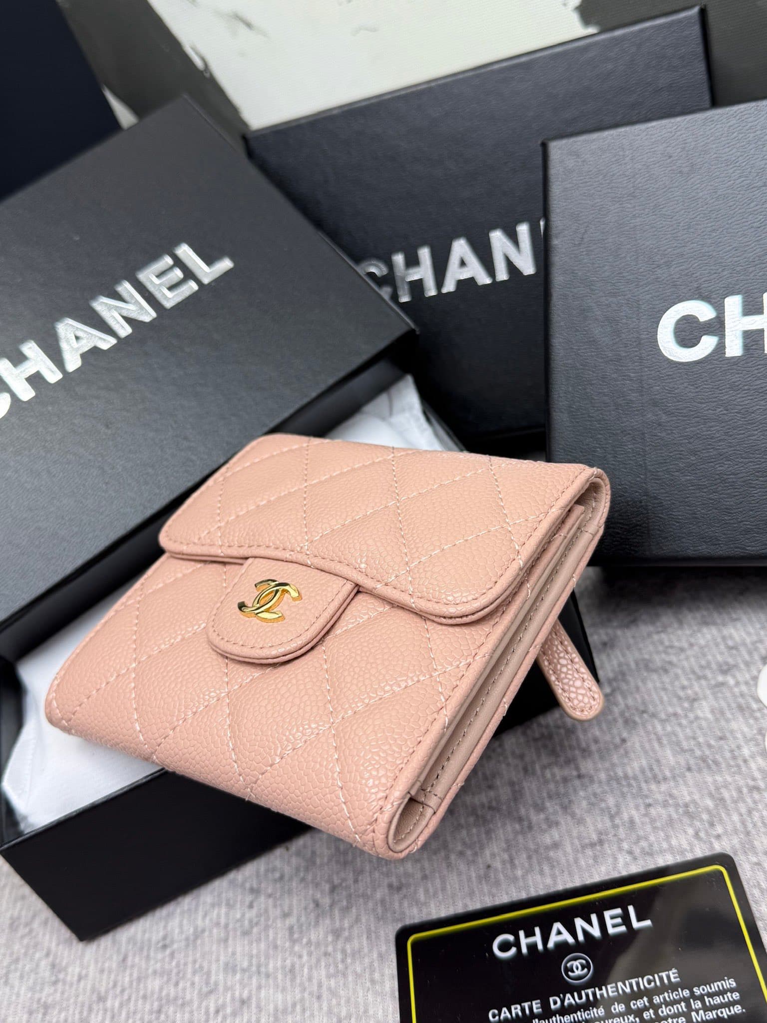 Chanel Gold Wallet 50086