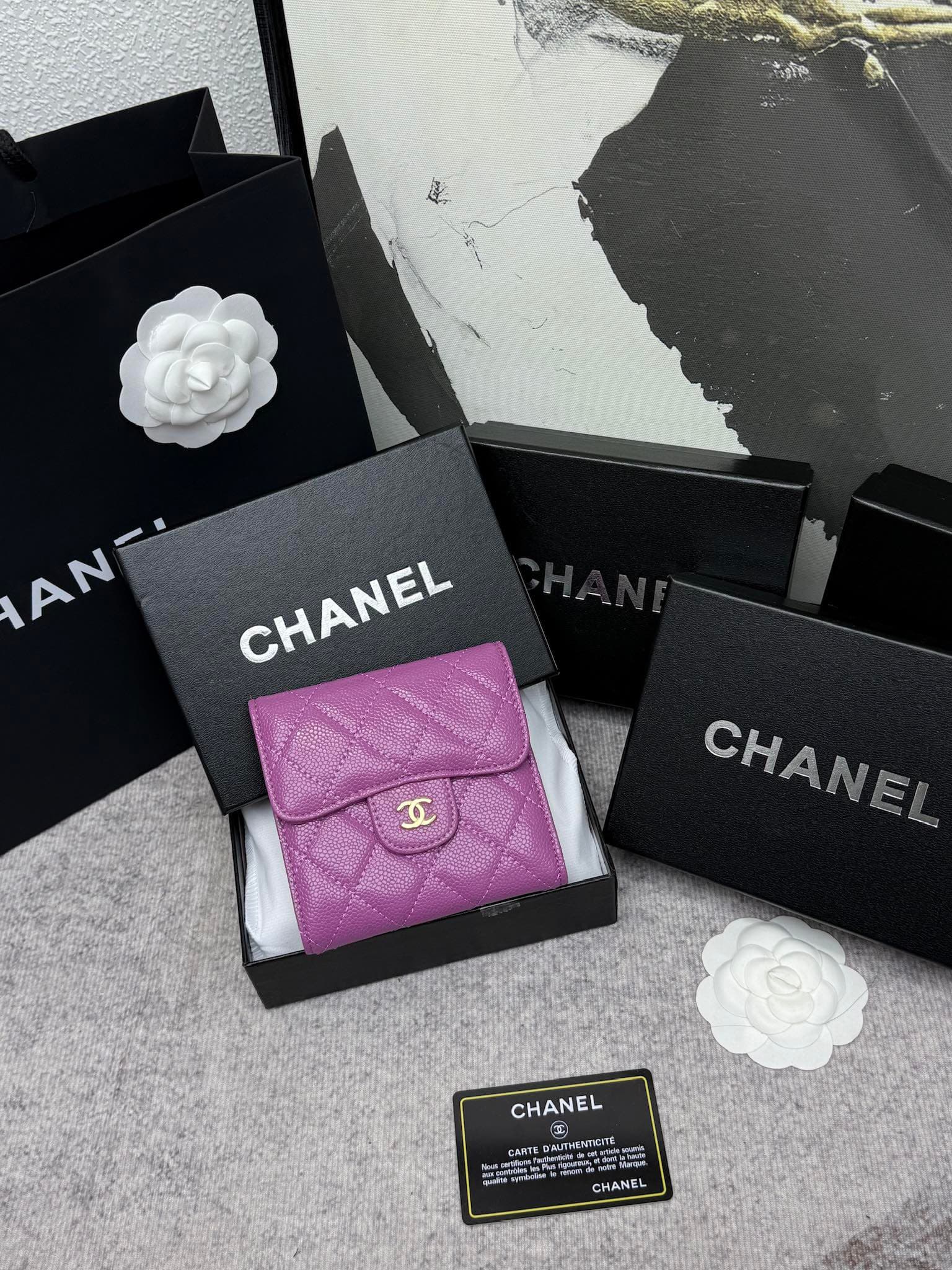 Chanel Gold Wallet 50086
