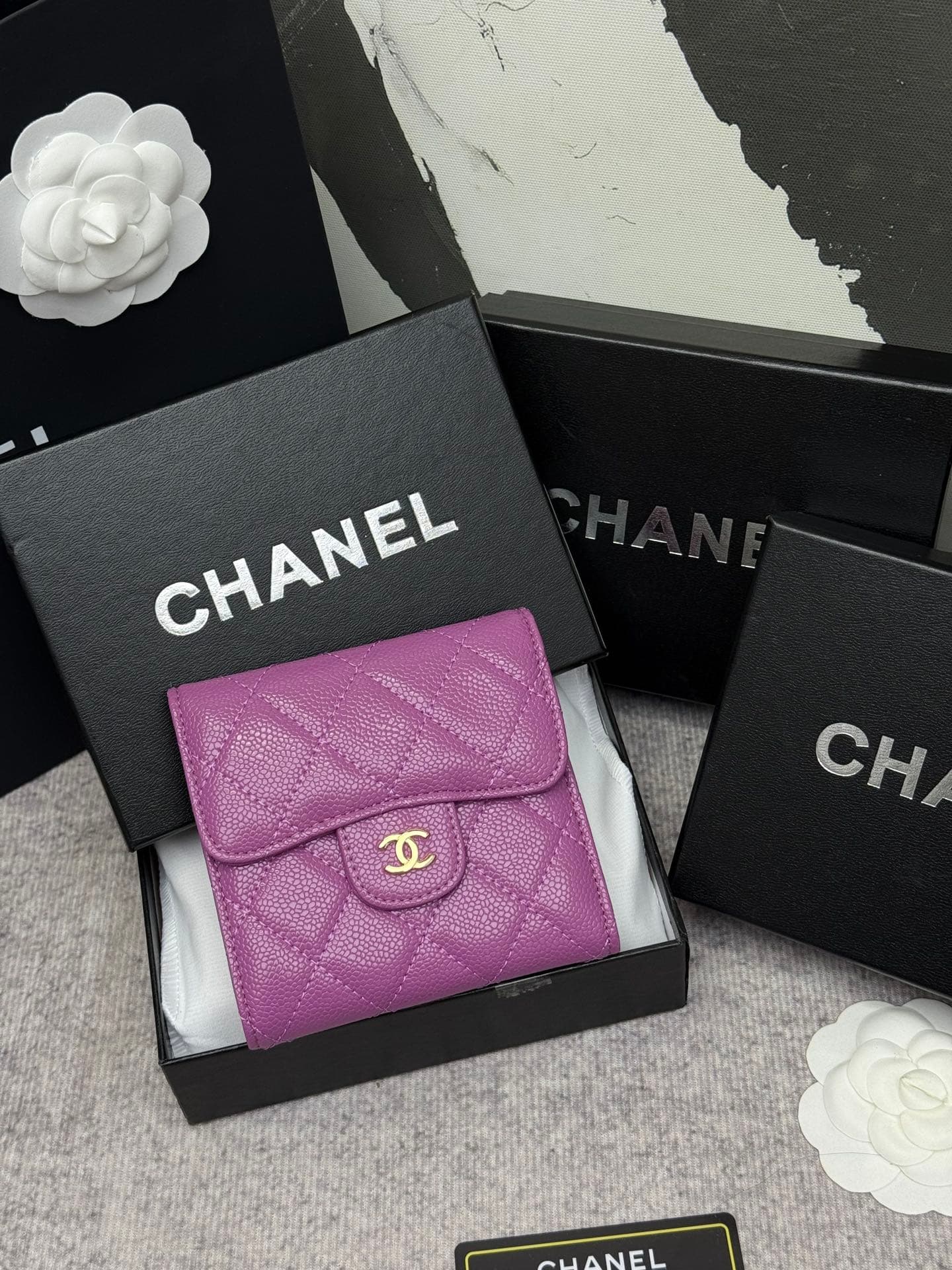 Chanel Gold Wallet 50086