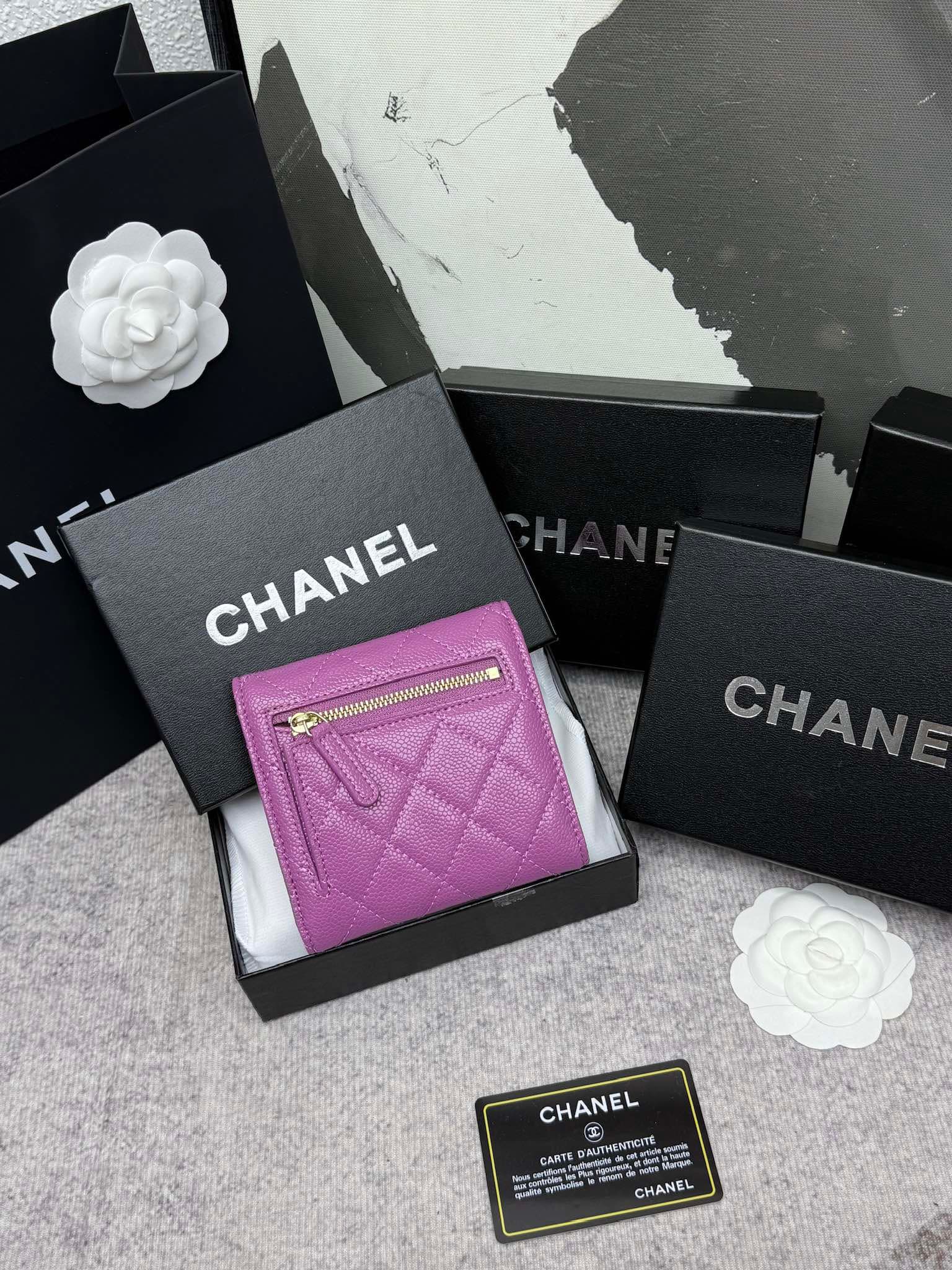 Chanel Gold Wallet 50086