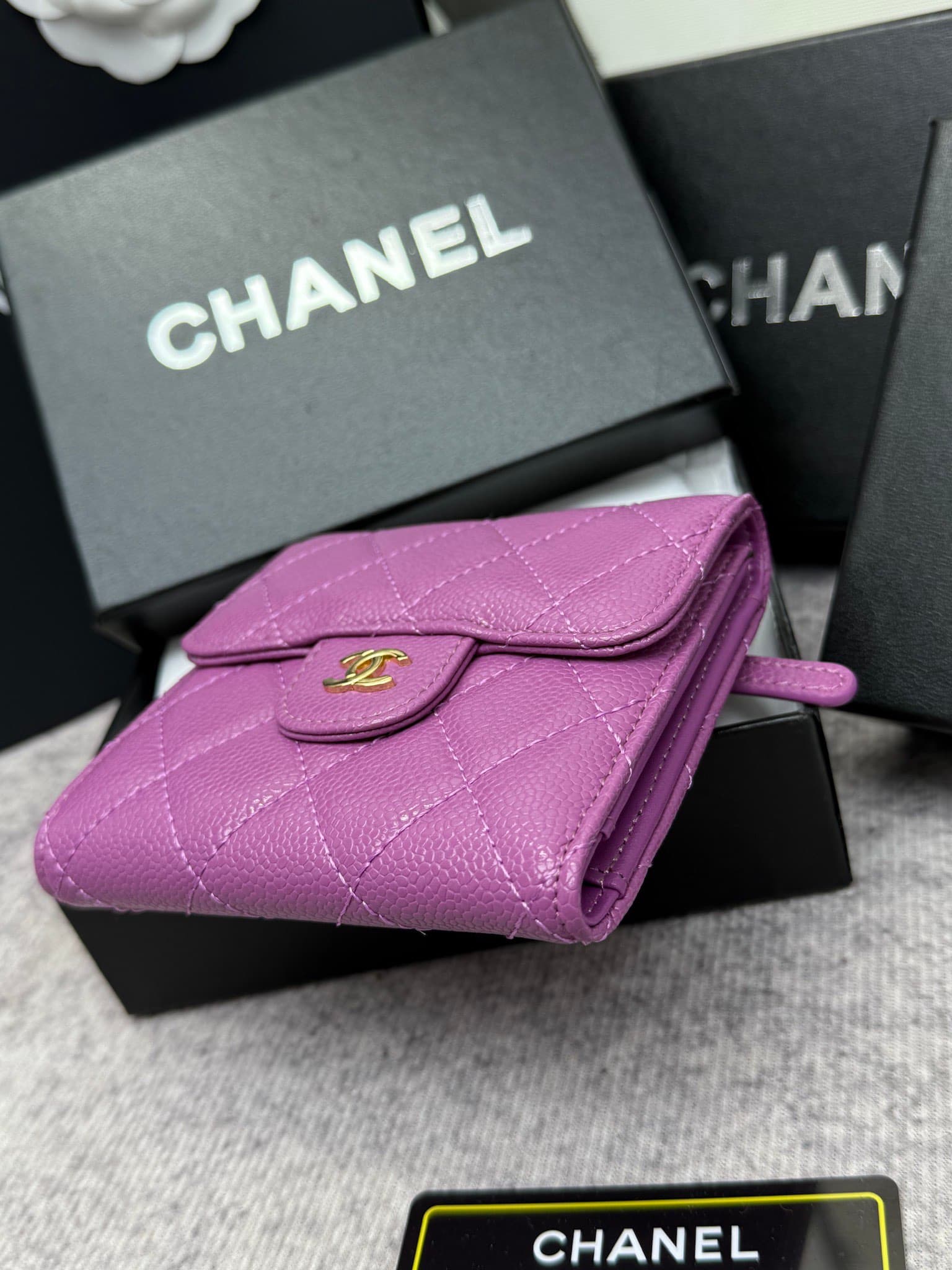 Chanel Gold Wallet 50086
