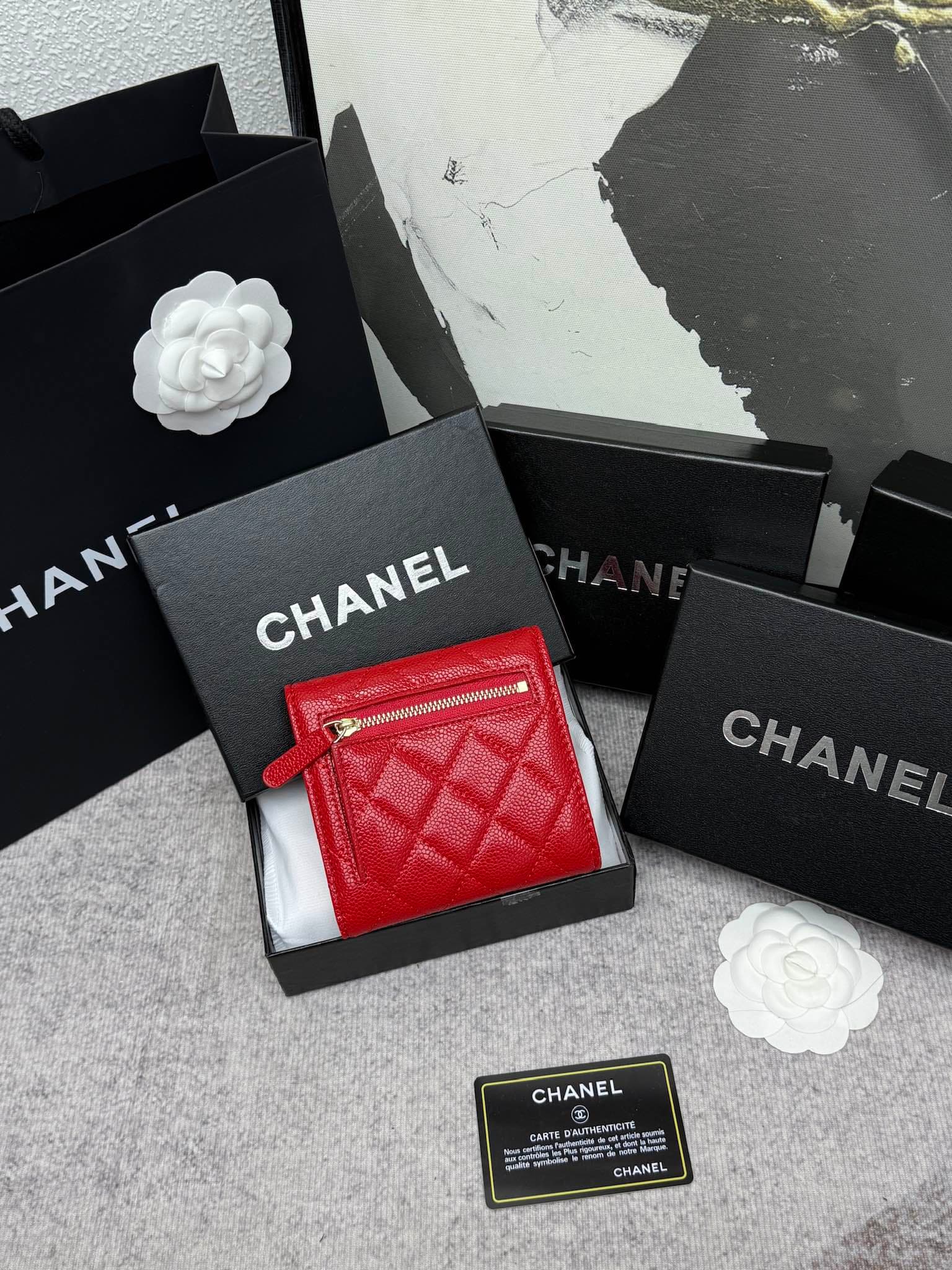 Chanel Gold Wallet 50086