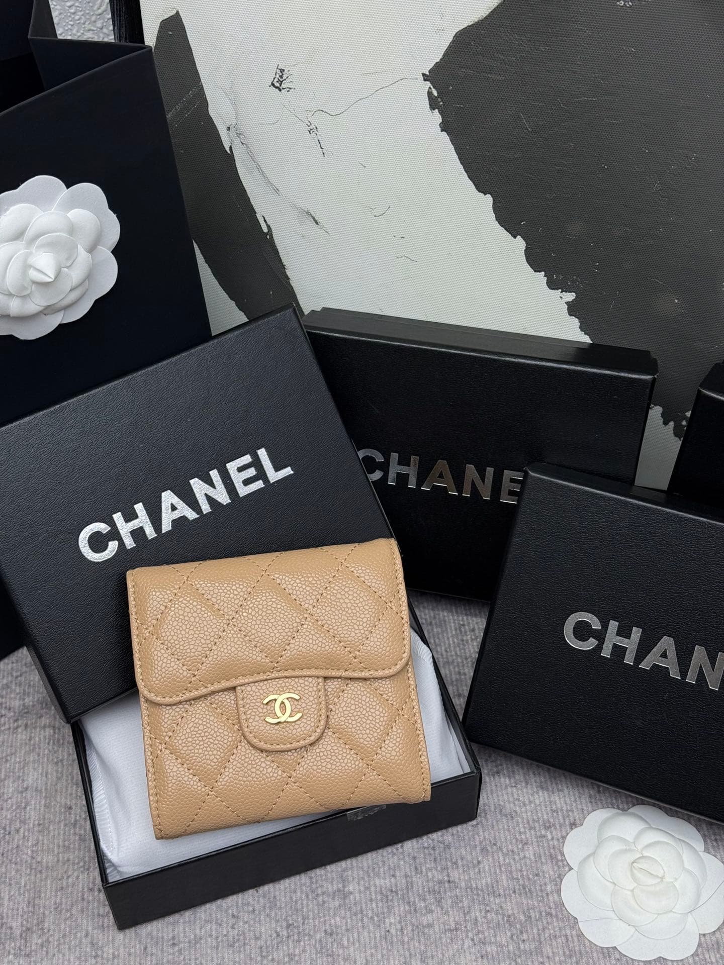 Chanel Gold Wallet 50086