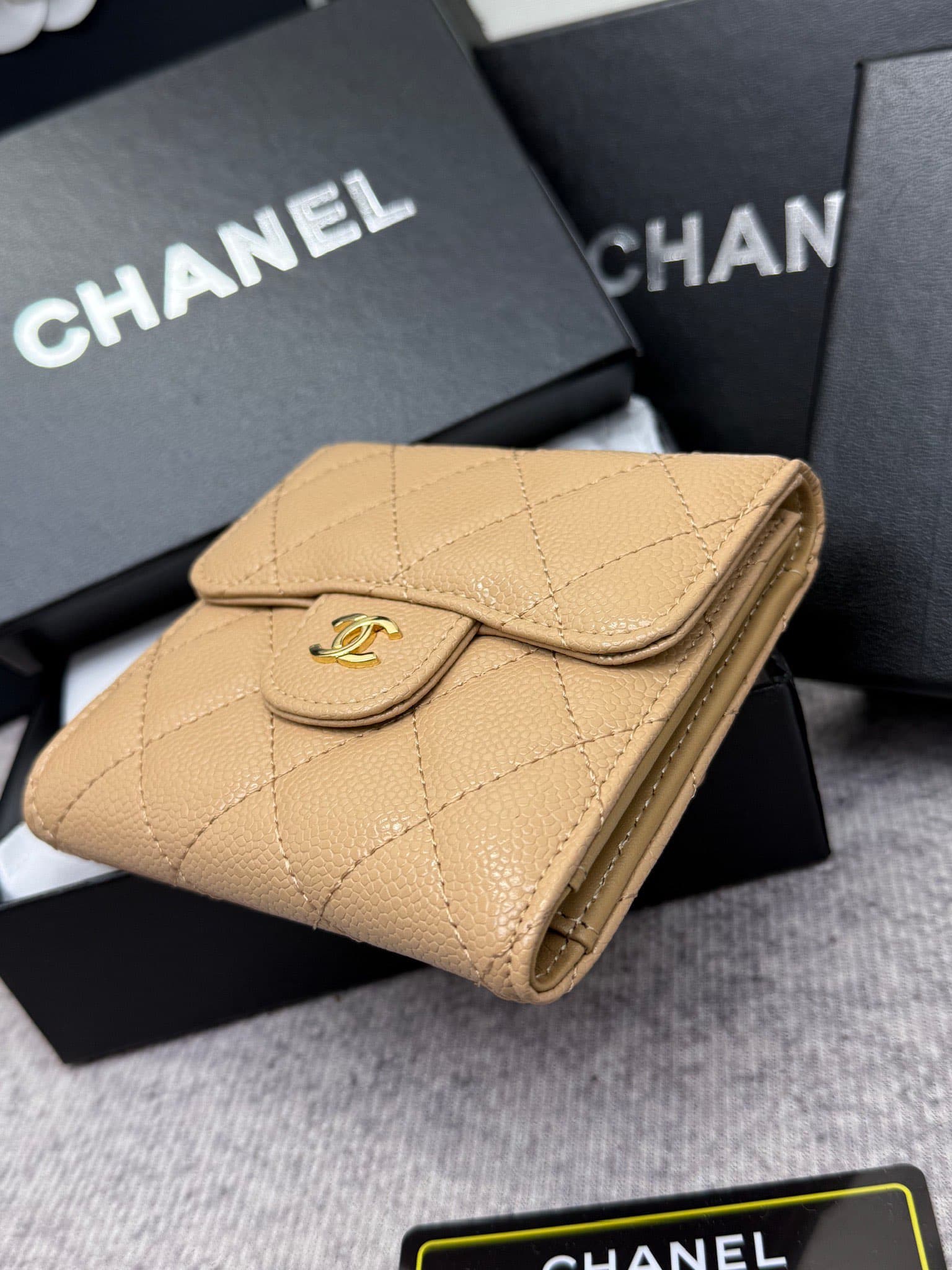 Chanel Gold Wallet 50086