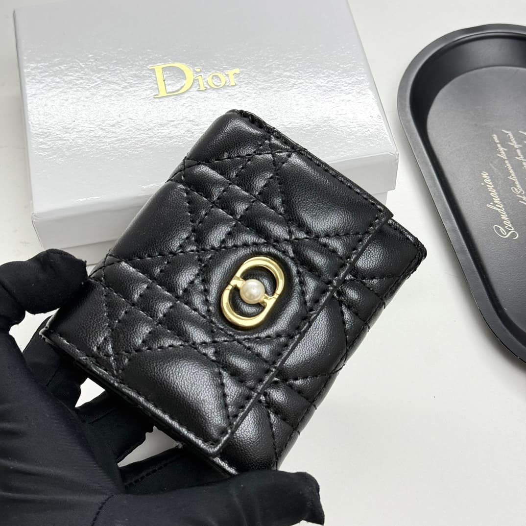 Dior Black Wallet