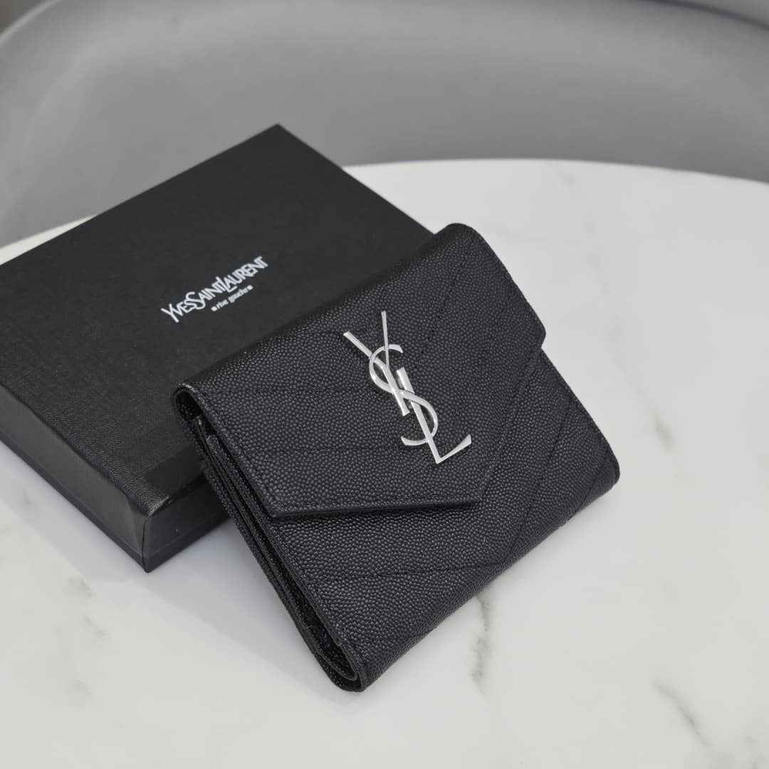 Saint Laurent Black Wallet