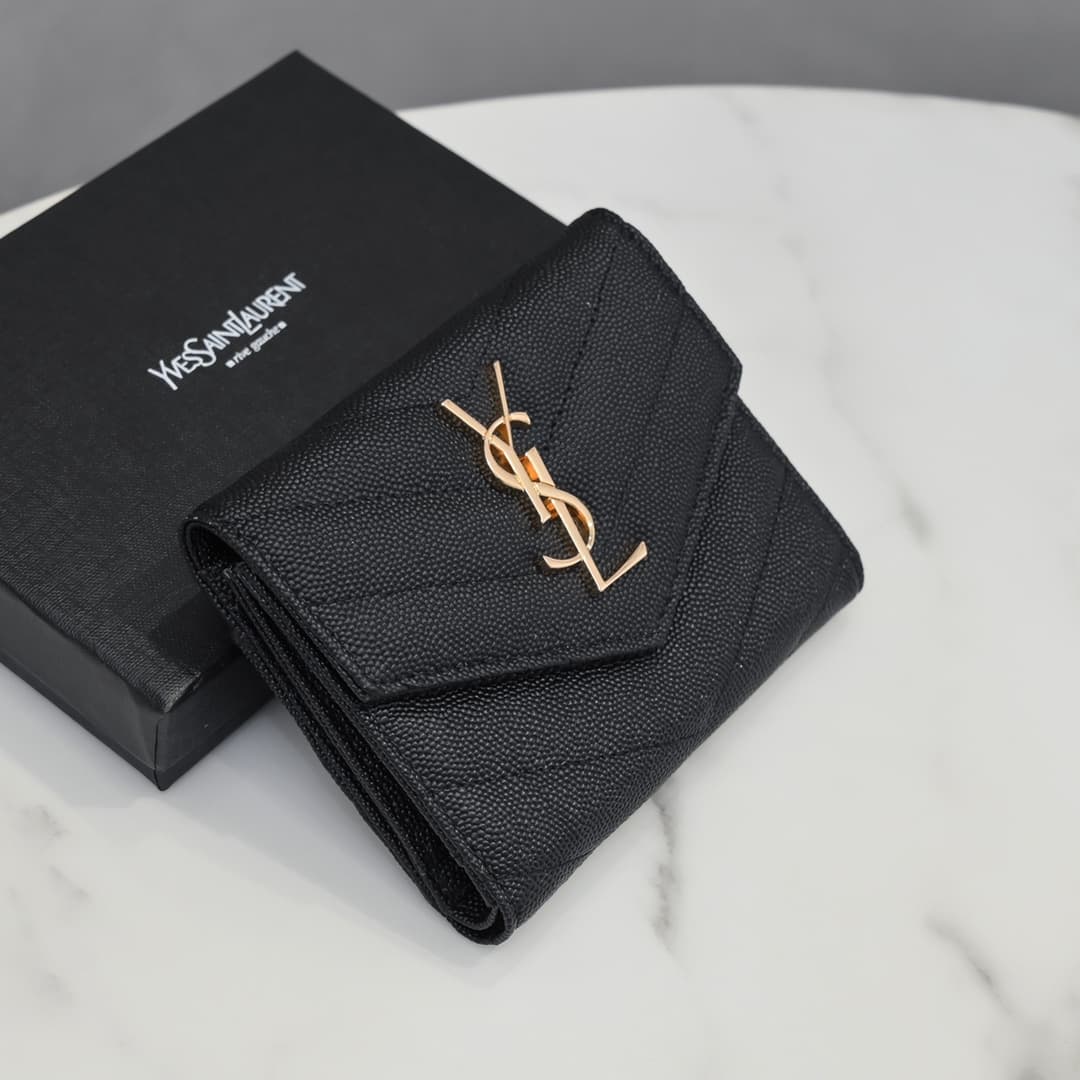 Saint Laurent Black Wallet