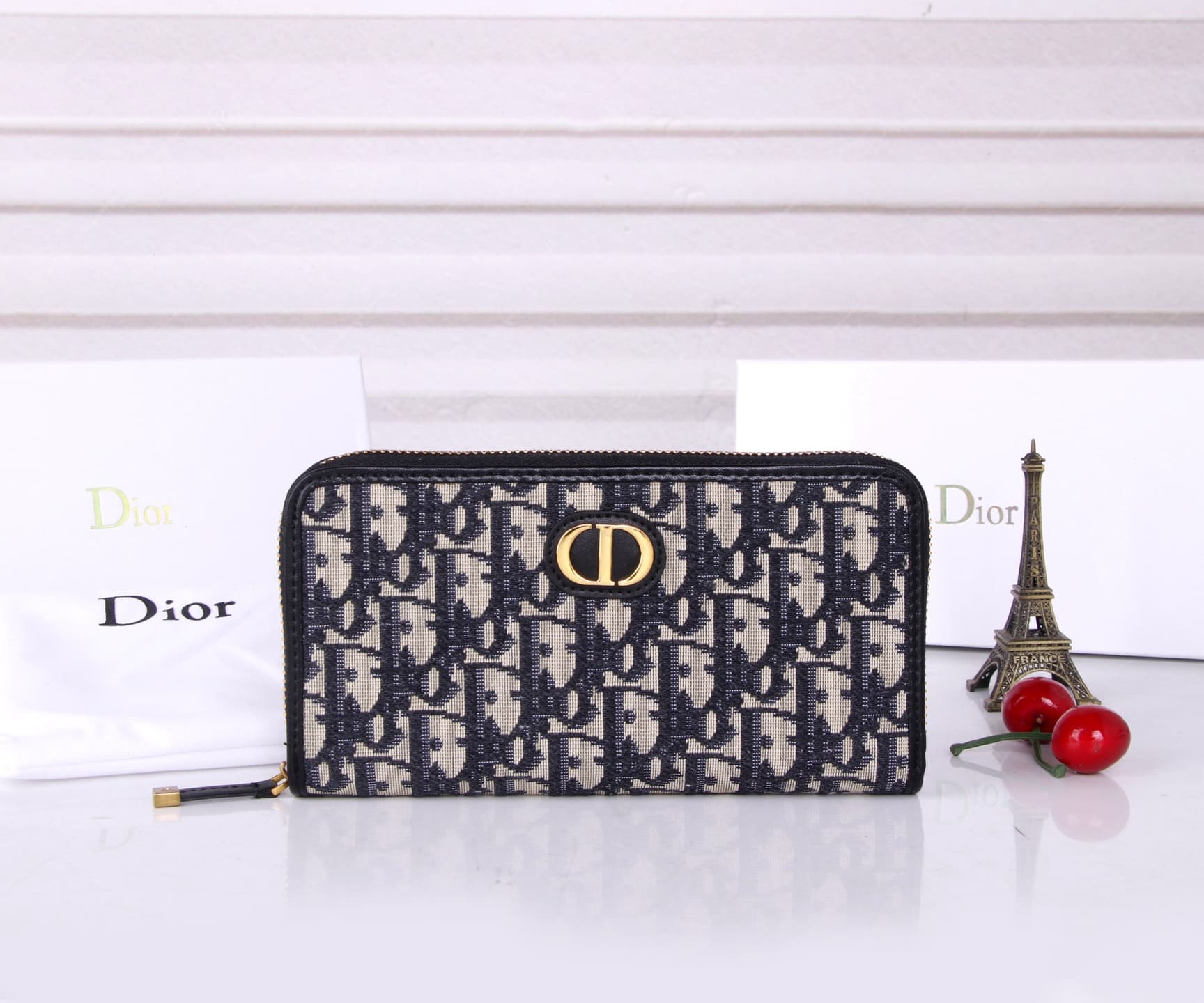 Dior Black Wallet D3032
