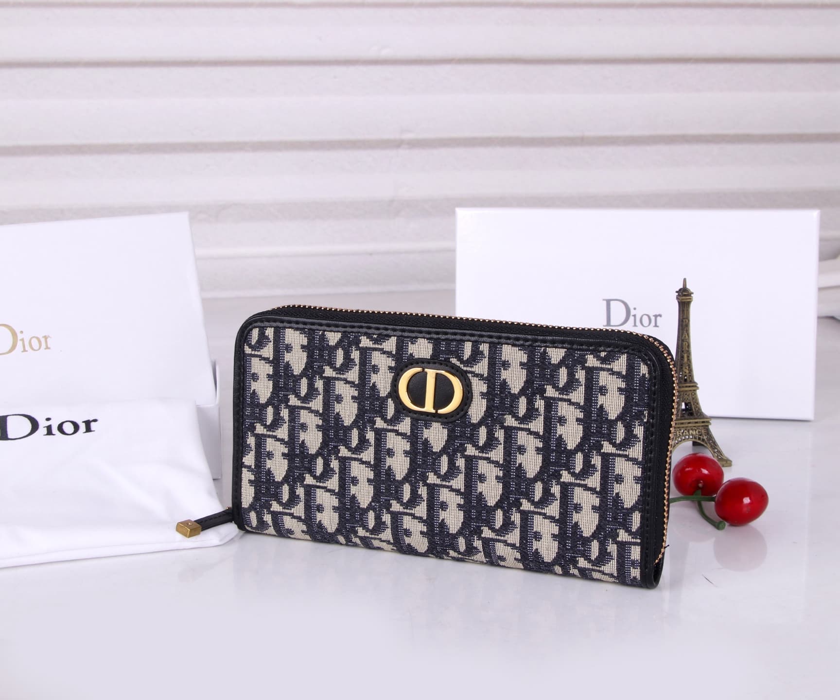 Dior Black Wallet D3032