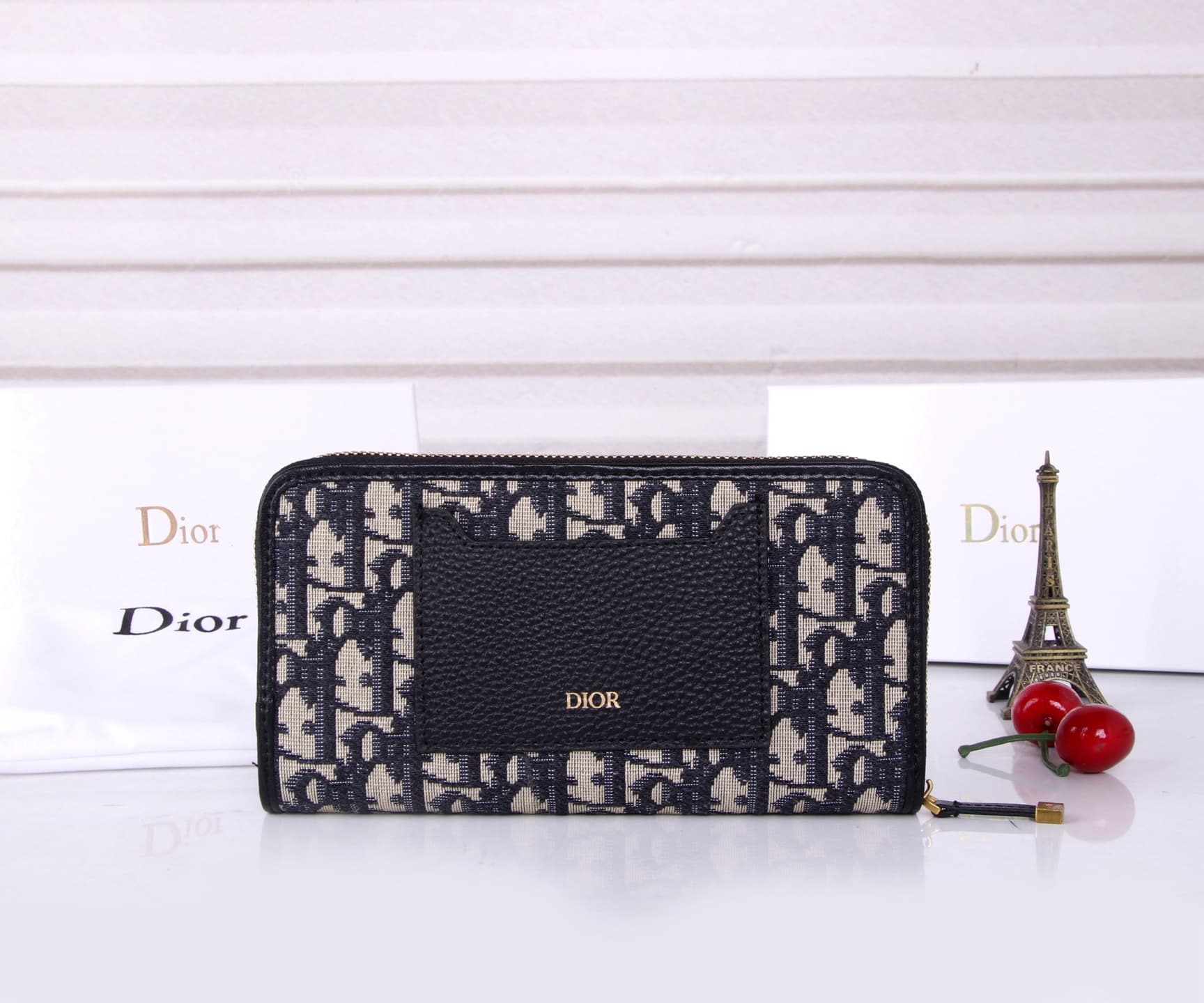 Dior Black Wallet D3032