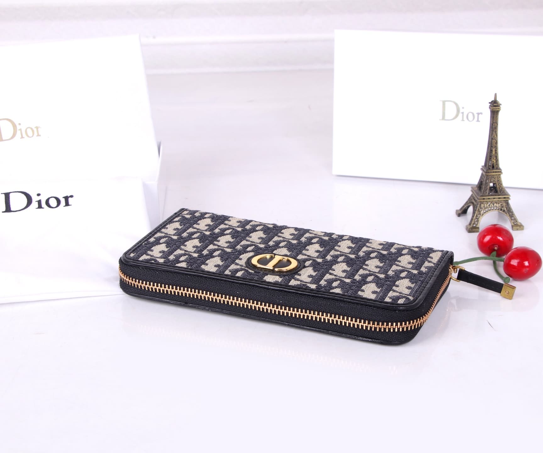 Dior Black Wallet D3032