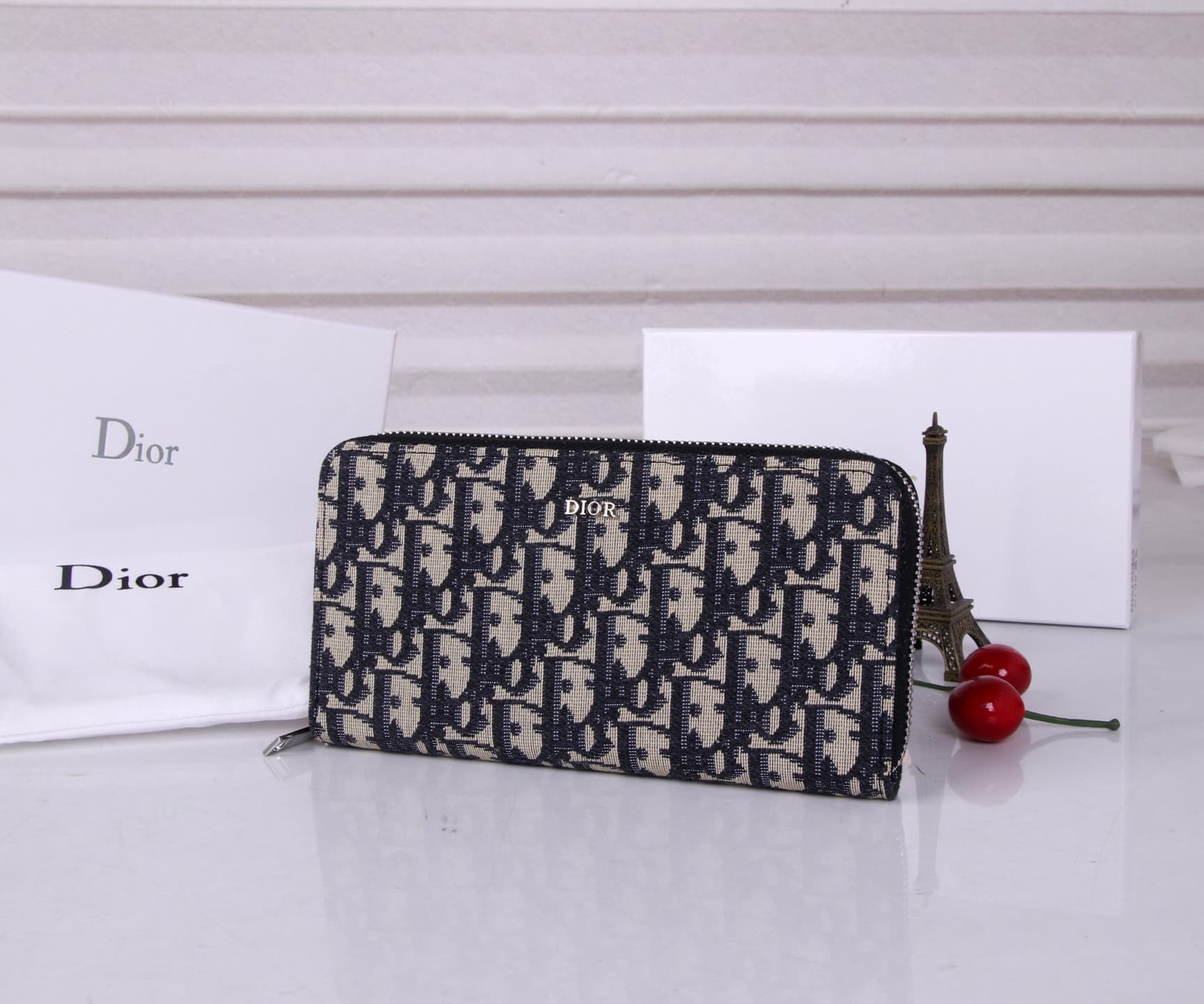 Dior Black Wallet 3302