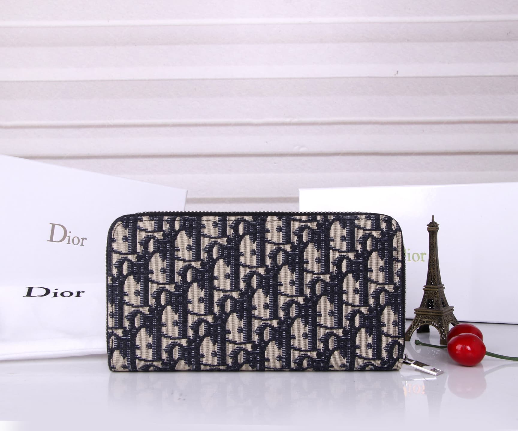 Dior Black Wallet 3302