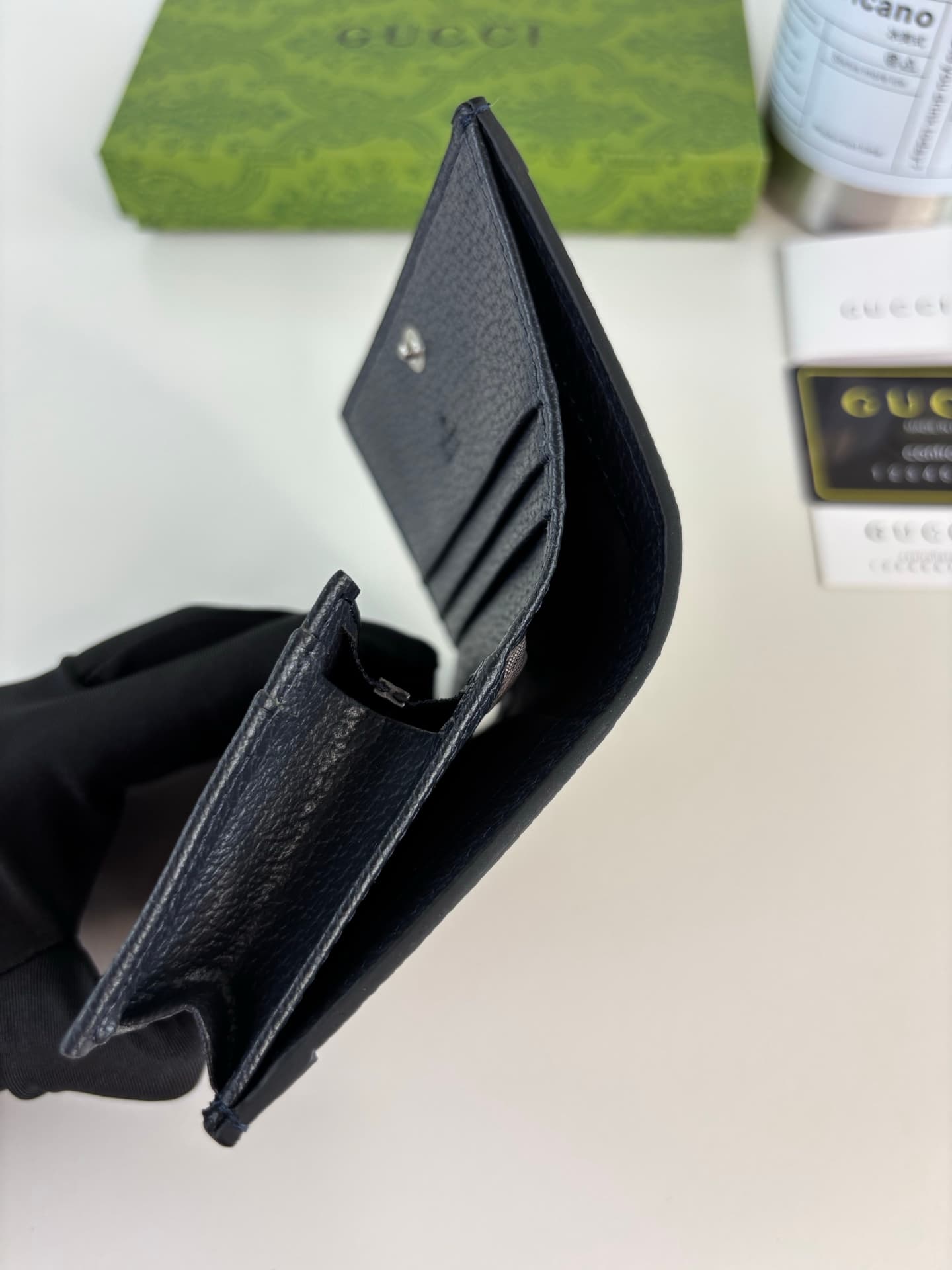 Gucci Blue Wallet 523155