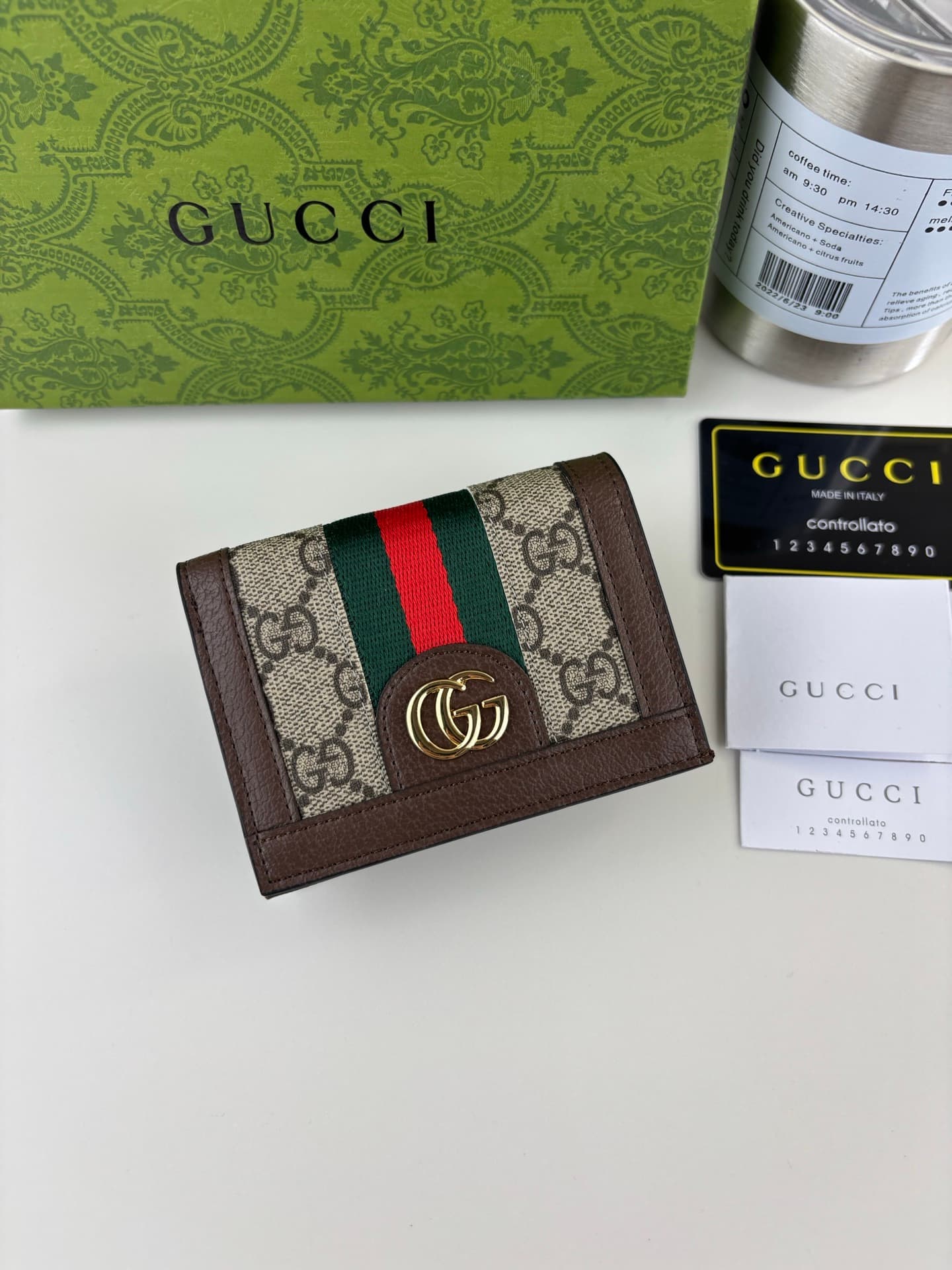Gucci Brown Wallet 523155