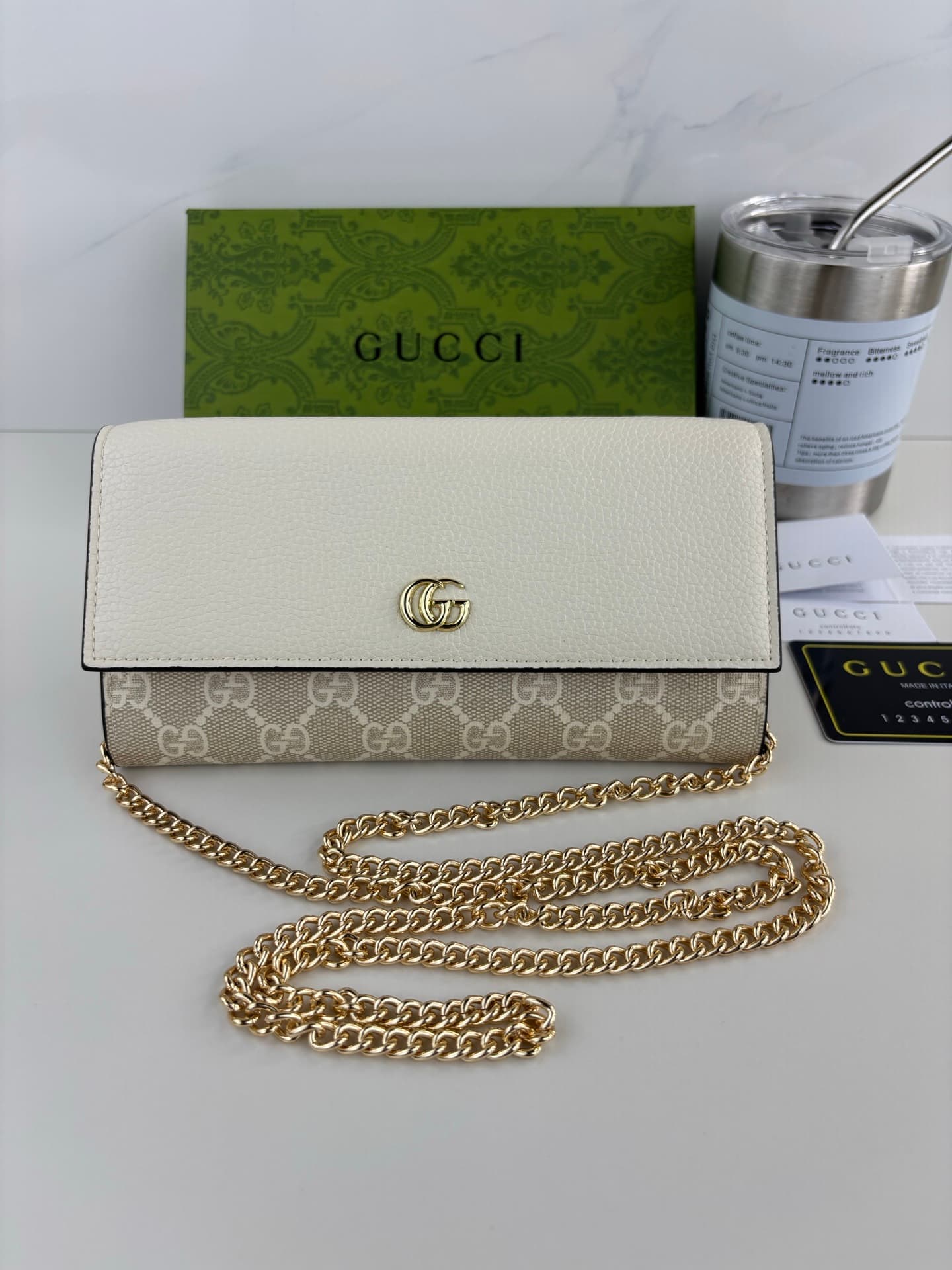 Gucci White Mini Bag 546585