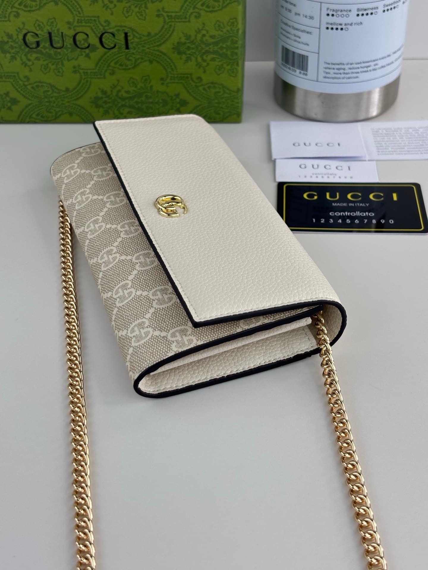 Gucci White Mini Bag 546585