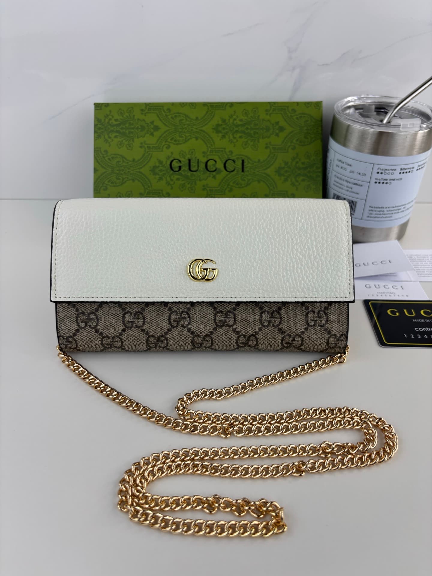 Gucci White Mini Bag 546585