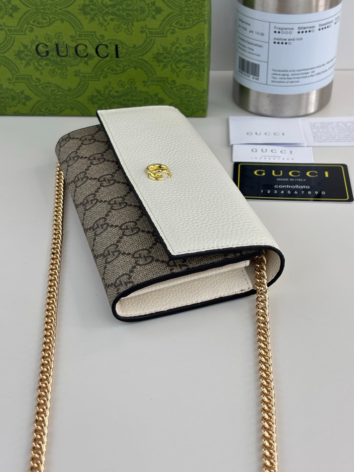 Gucci White Mini Bag 546585
