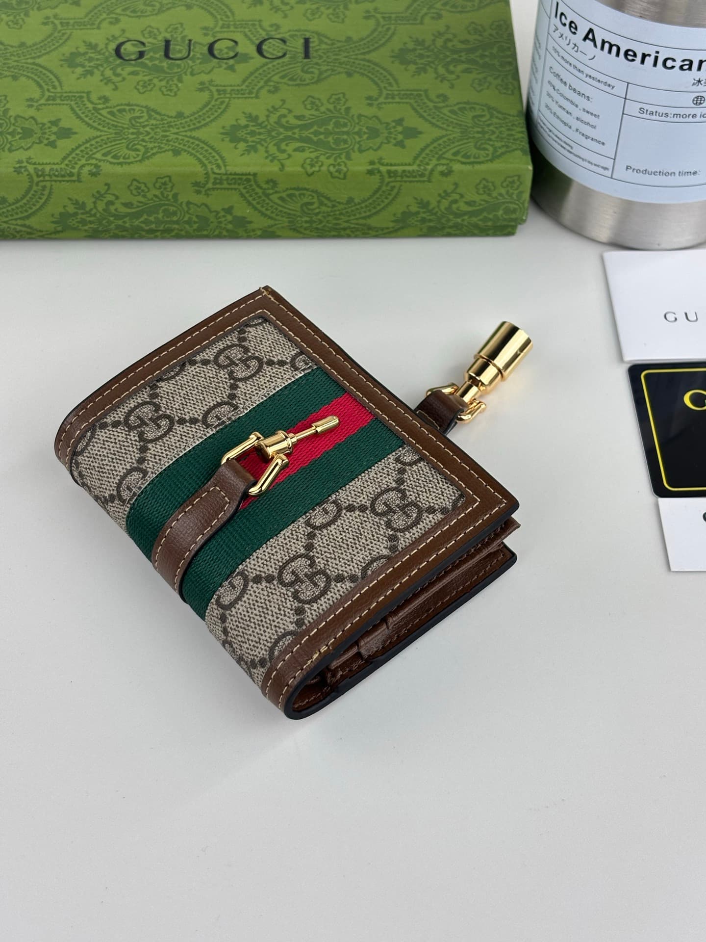 Gucci Gold Wallet 645536