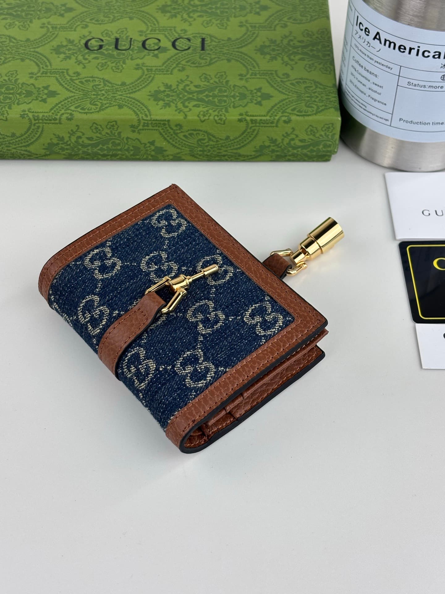 Gucci Yellow Wallet 645536