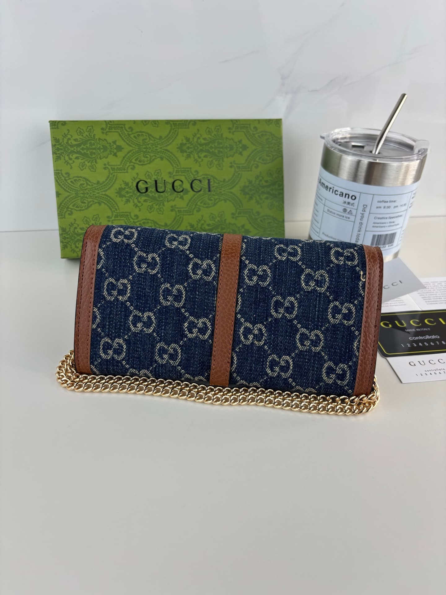 Gucci Brown Wallet 652681