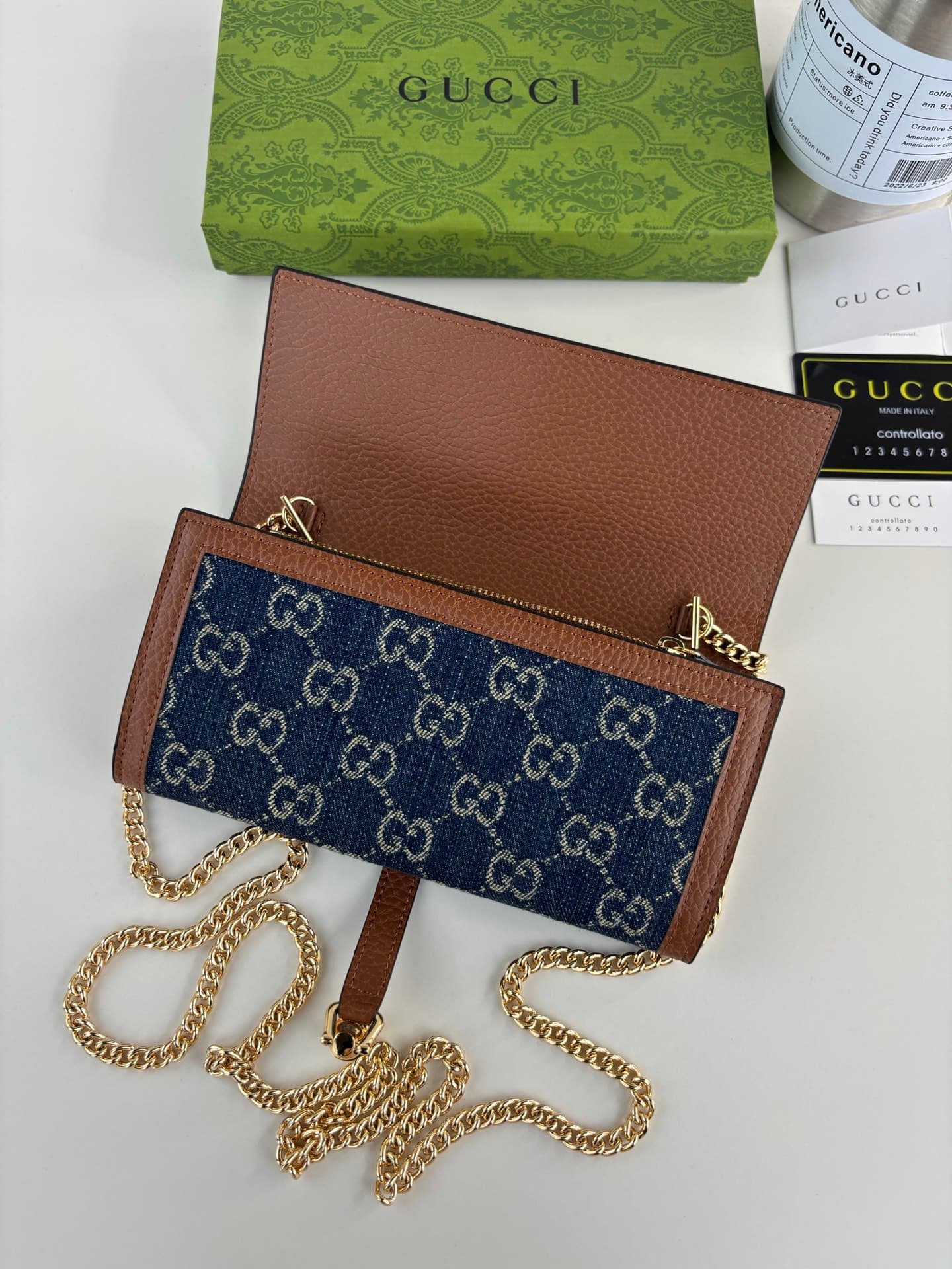 Gucci Brown Wallet 652681